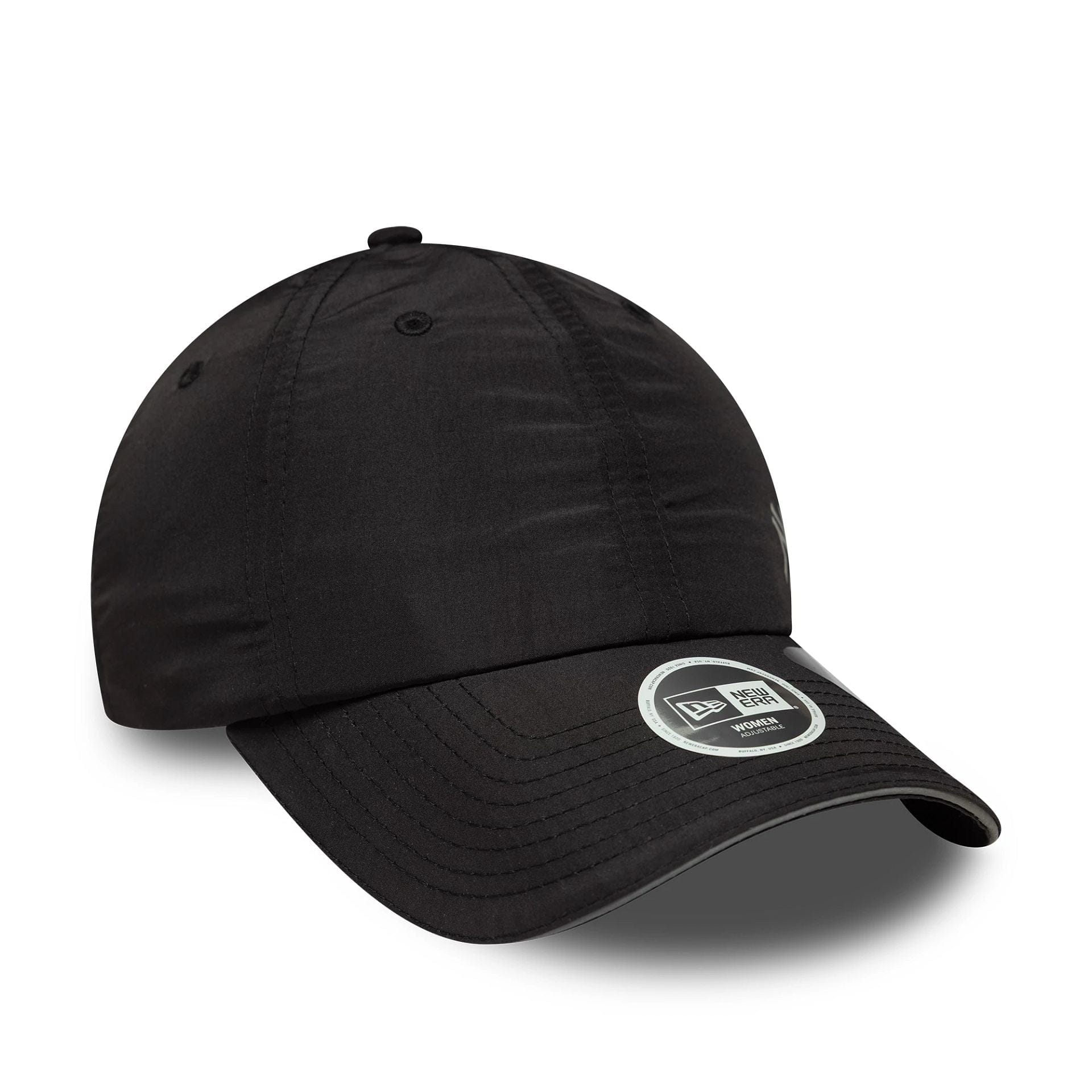 New York Yankees Womens MLB Flawless Black Pony Tail Adjustable Cap - Image 4