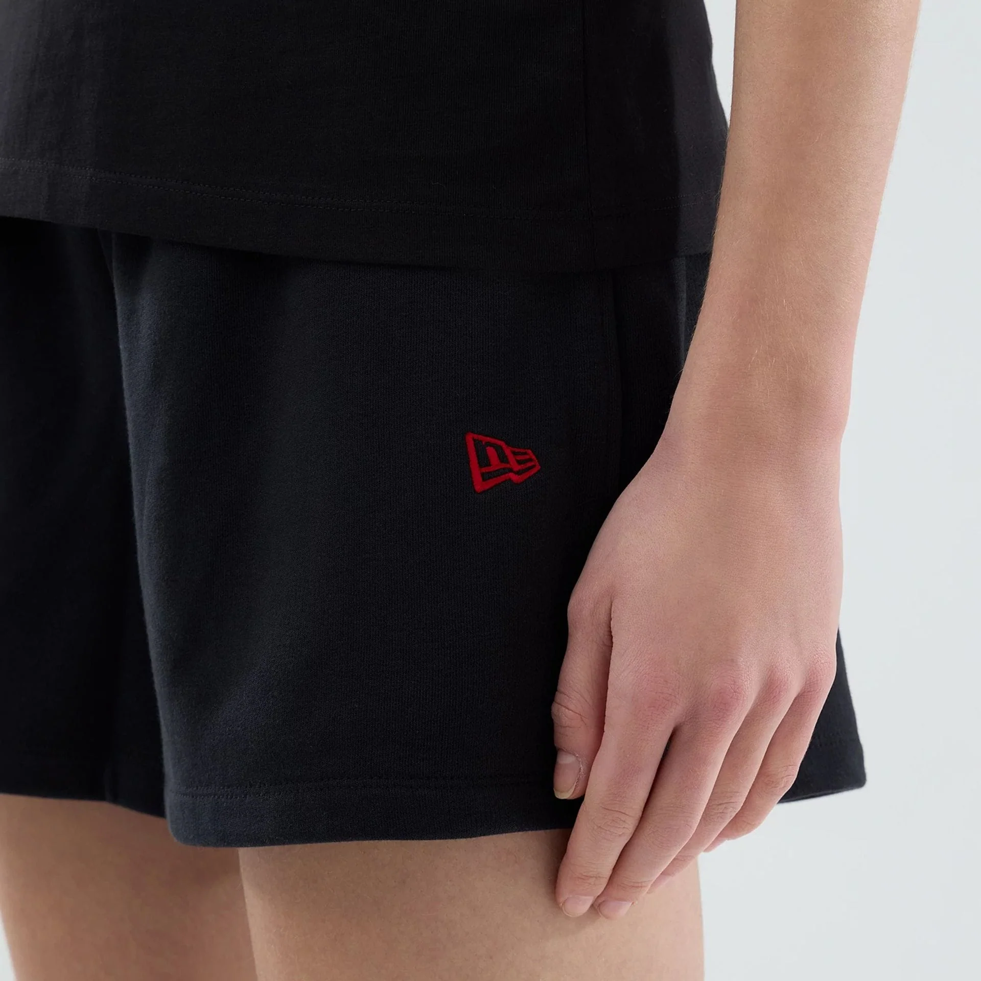 New York Yankees Womens MLB Infill Black Shorts - Image 5