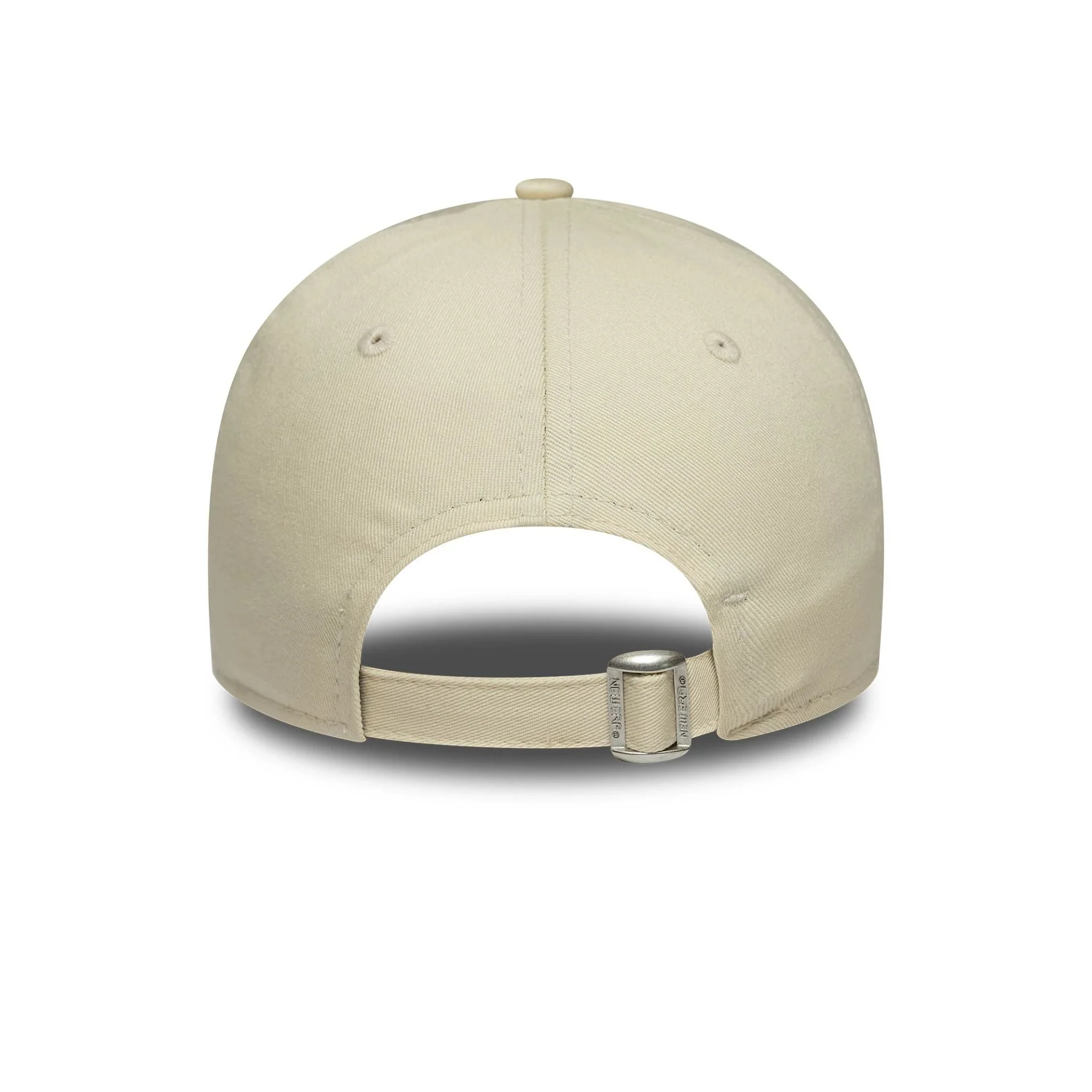 New York Yankees Womens MLB Metallic Logo Light Beige 9FORTY Cap - Image 4