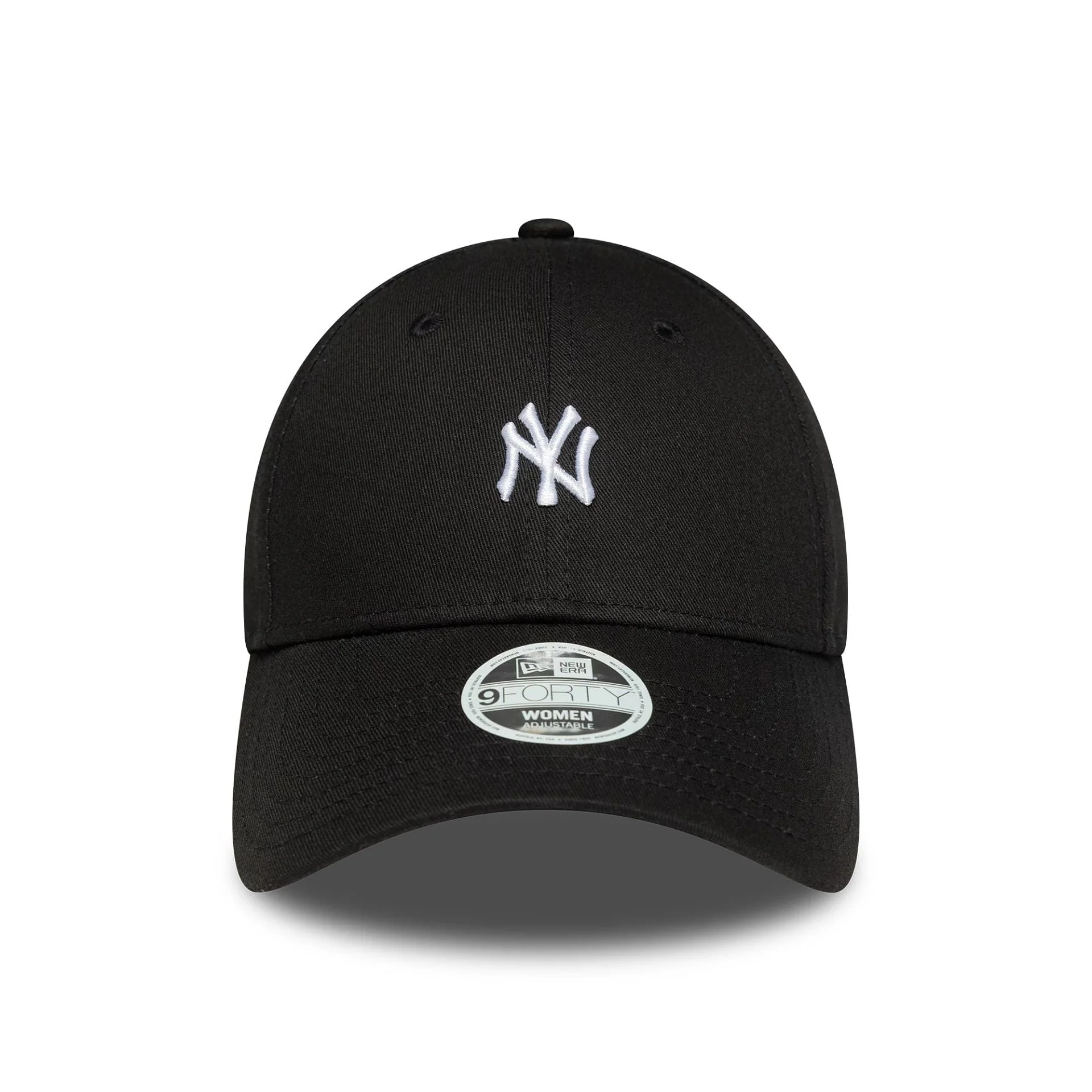 New York Yankees Womens MLB Mini Logo Black 9FORTY Adjustable Cap - Image 2