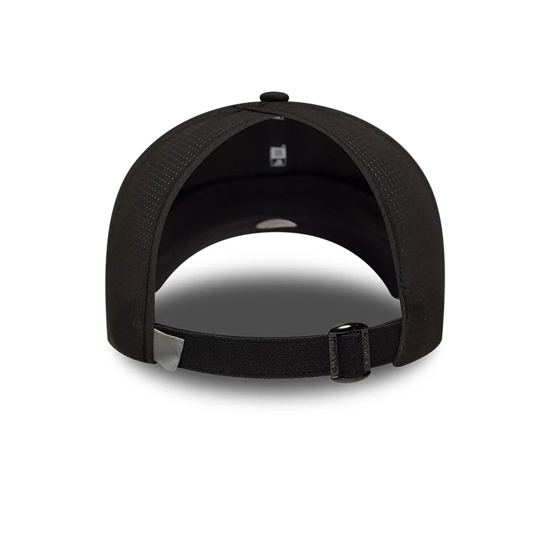 New York Yankees Womens MLB Open Mesh Black Pony Tail Cap - Image 2