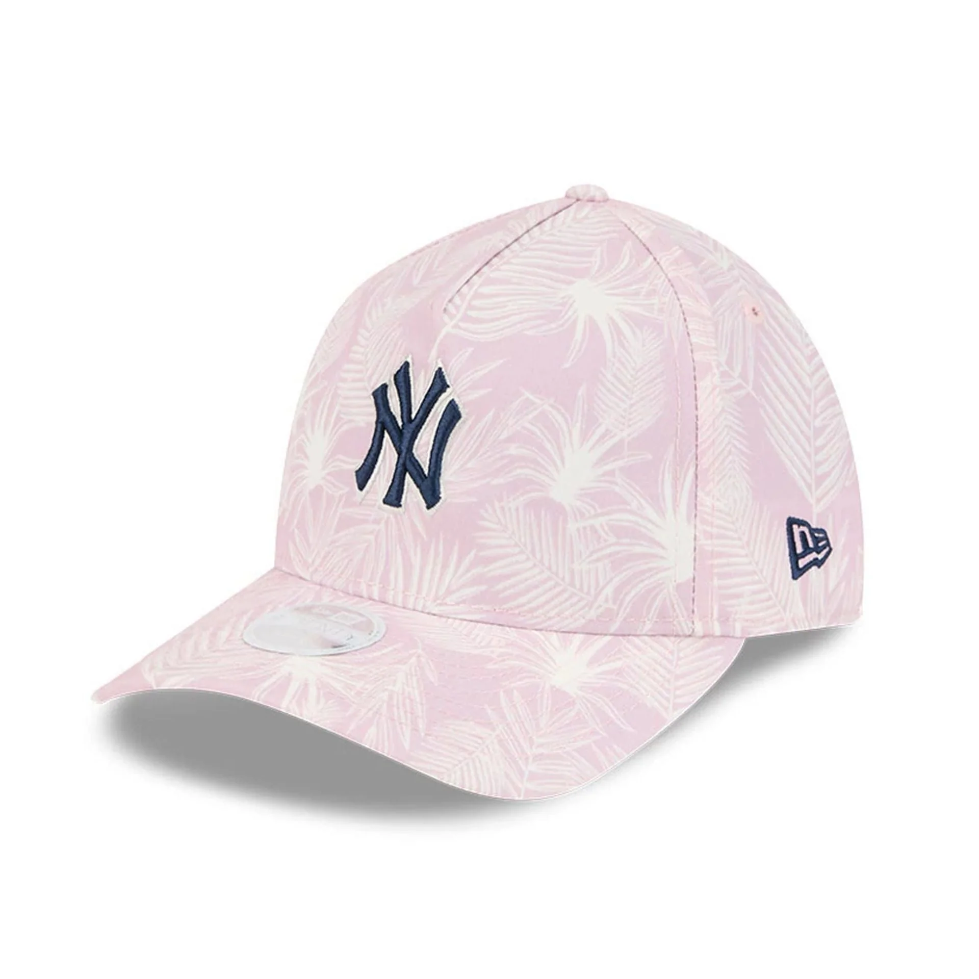New York Yankees Womens MLB Pastel Pastel Pink 9TWENTY A-Frame Adjustable Cap - Image 4