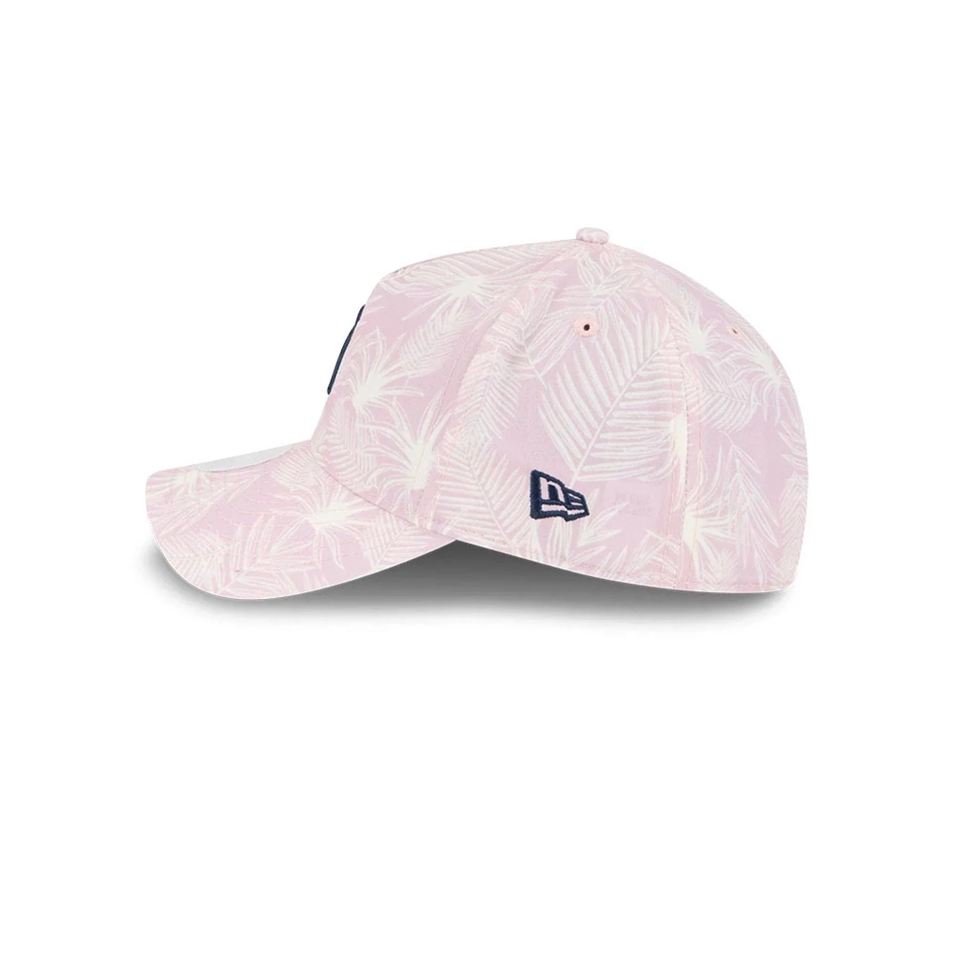 New York Yankees Womens MLB Pastel Pastel Pink 9TWENTY A-Frame Adjustable Cap - Image 6
