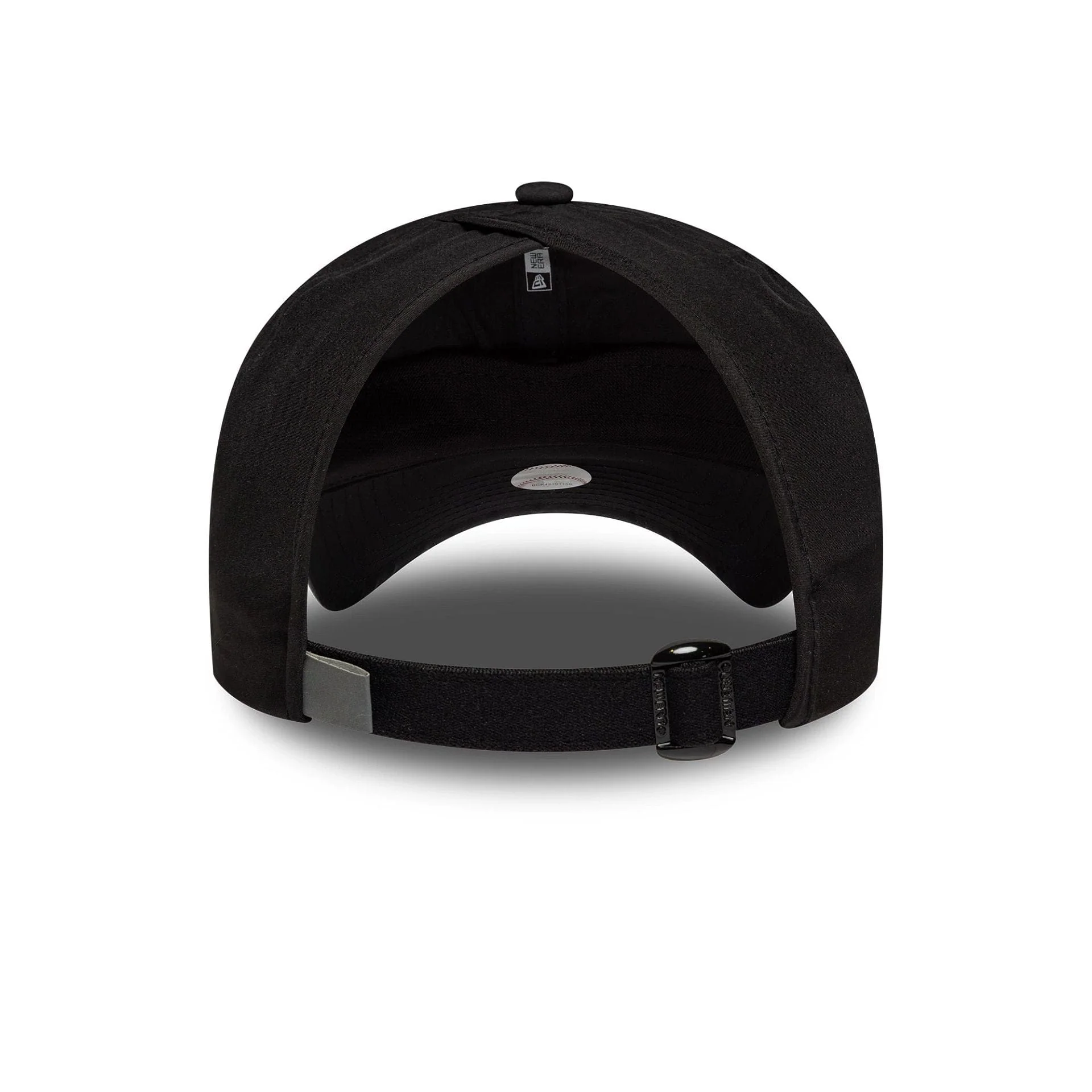 New York Yankees Womens MLB Pony Tail Black Open Back Cap - Image 2