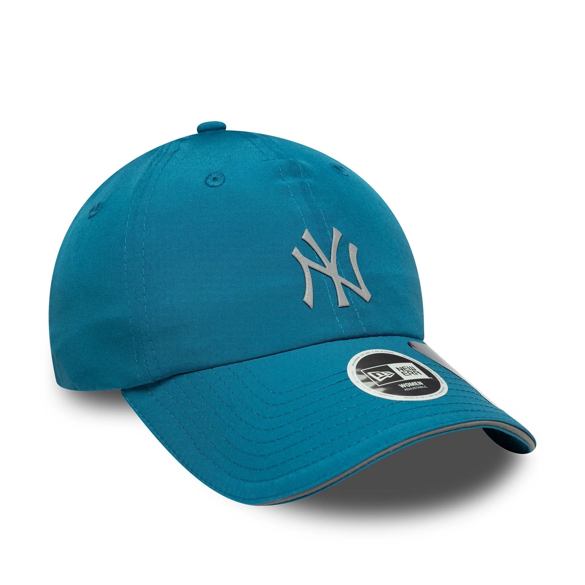 New York Yankees Womens MLB Pony Tail Dark Green Open Back Cap - Image 4