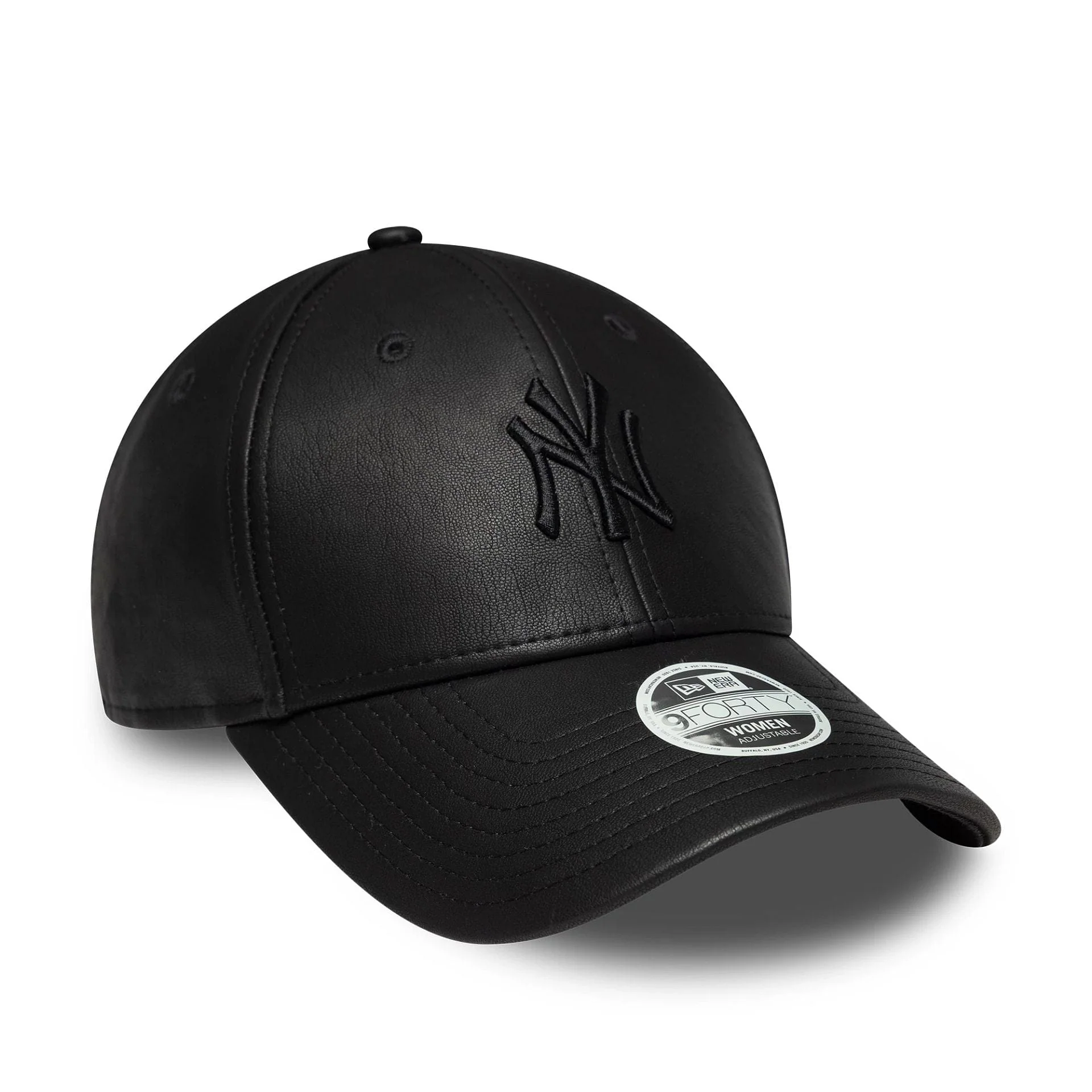 New York Yankees Womens MLB PU Black 9FORTY Cap - Image 3