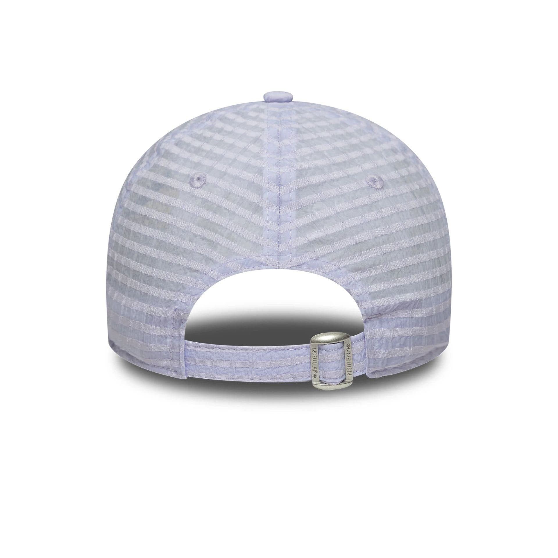 New York Yankees Womens MLB Seersucker Pastel Purple 9TWENTY Adjustable Cap - Image 4