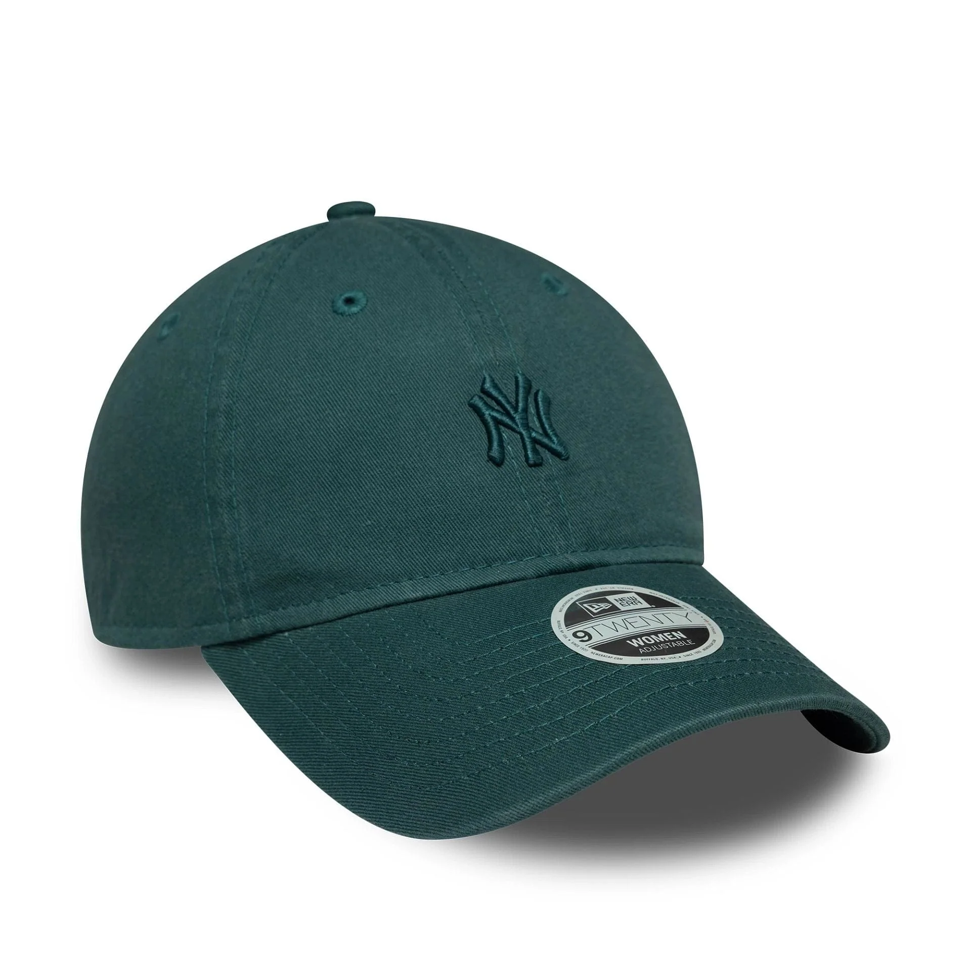 New York Yankees Womens MLB Washed Mini Dark Green 9TWENTY Cap - Image 3