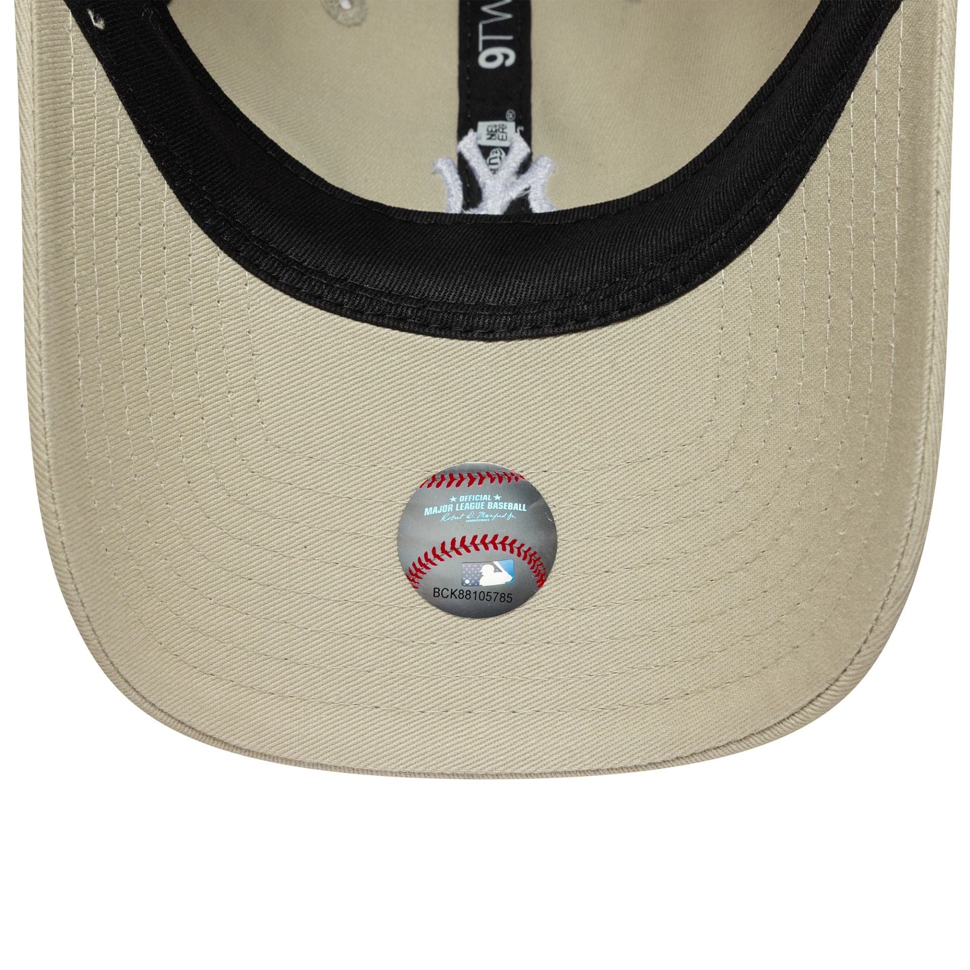 New York Yankees Womens MLB Washed Mini Light Beige 9TWENTY Cap - Image 5