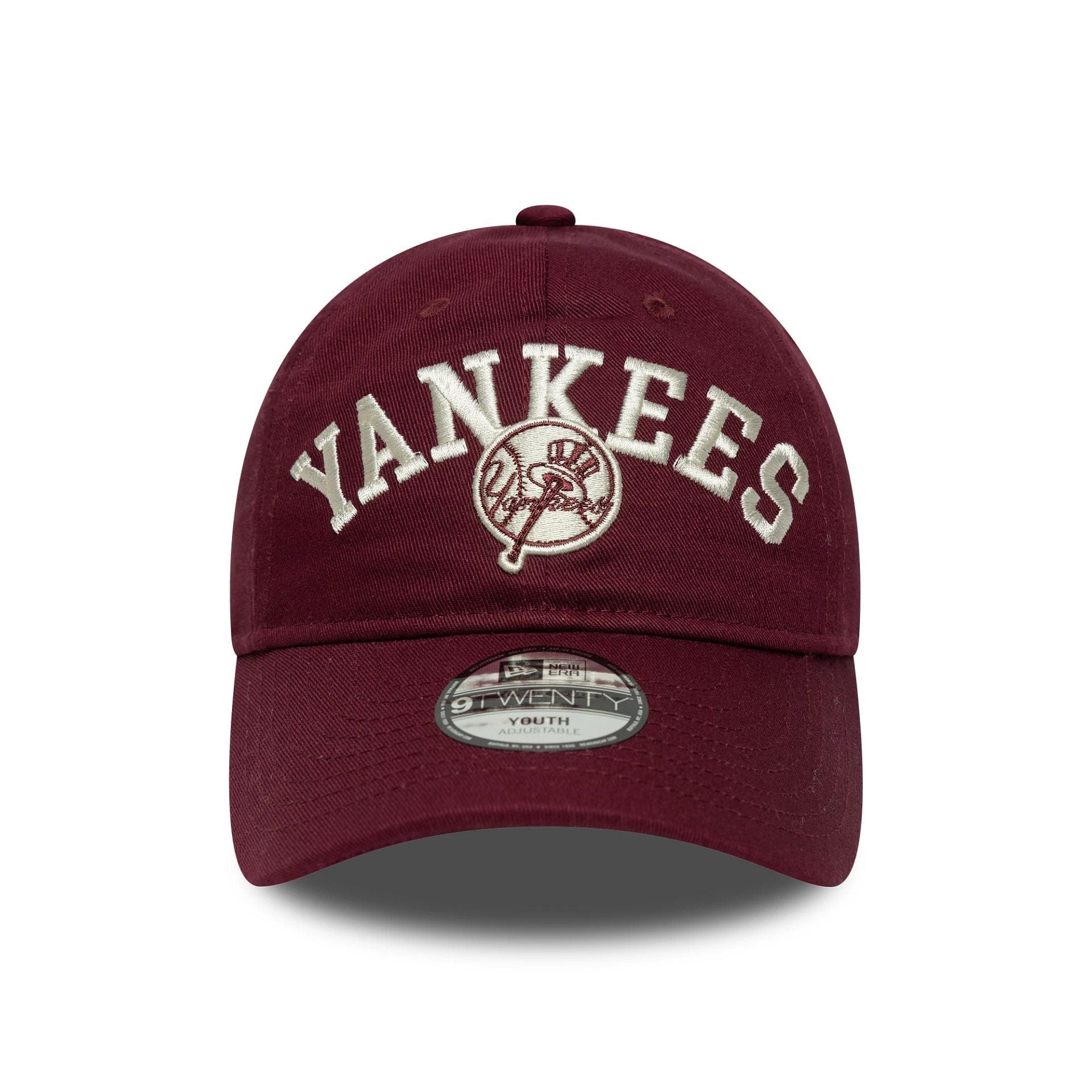 New York Yankees Youth MLB College Dark Red 9TWENTY Adjustable Cap - Image 2