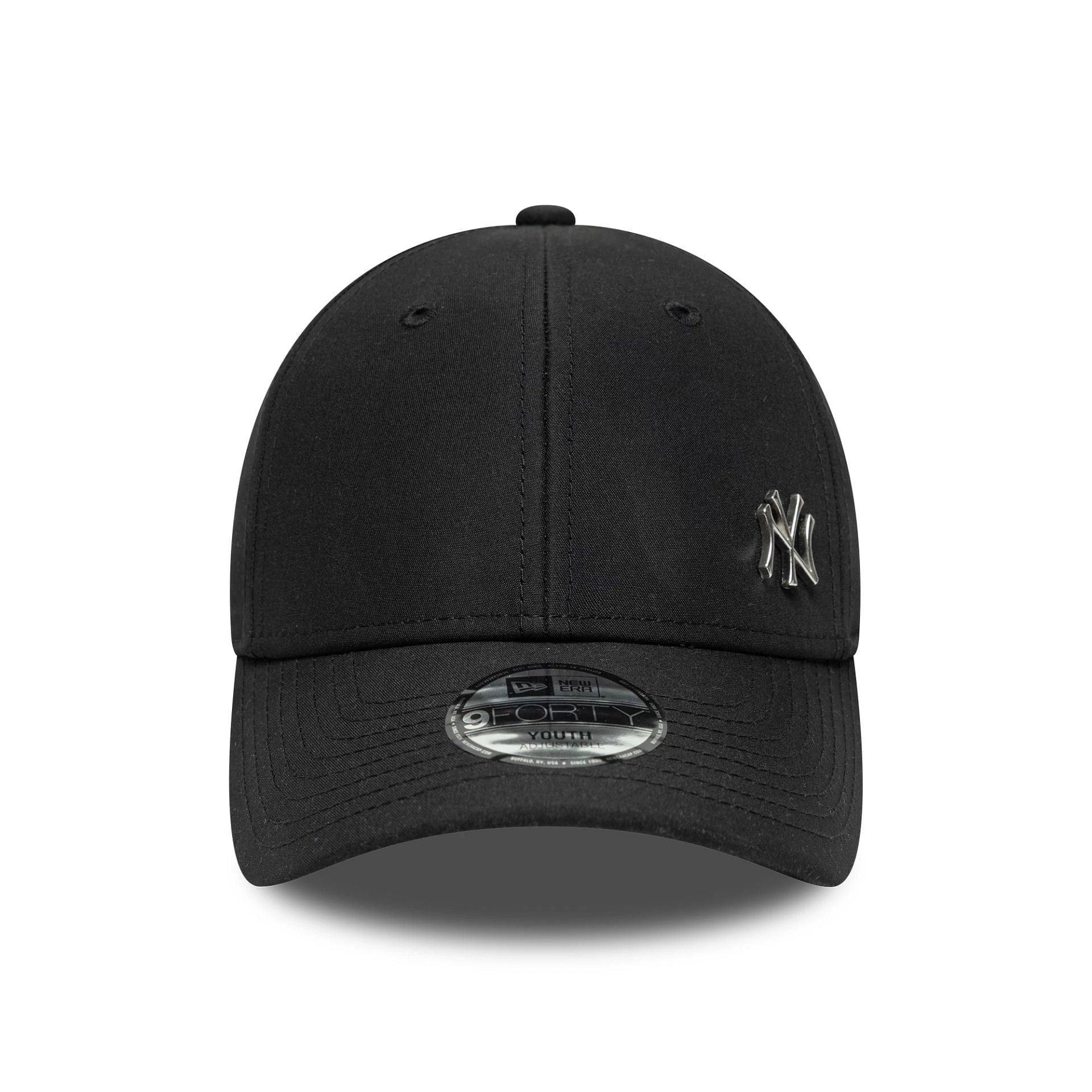 New York Yankees Youth MLB Flawless Black 9FORTY Cap - Image 2