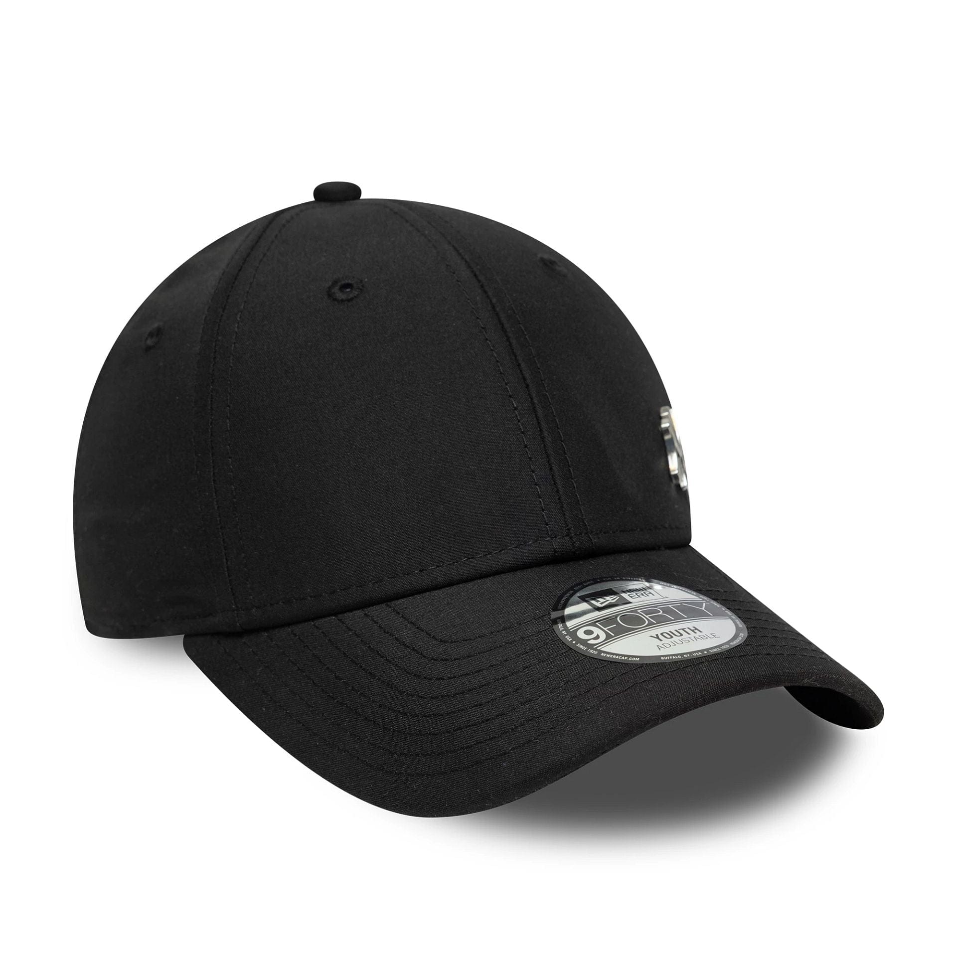 New York Yankees Youth MLB Flawless Black 9FORTY Cap - Image 3