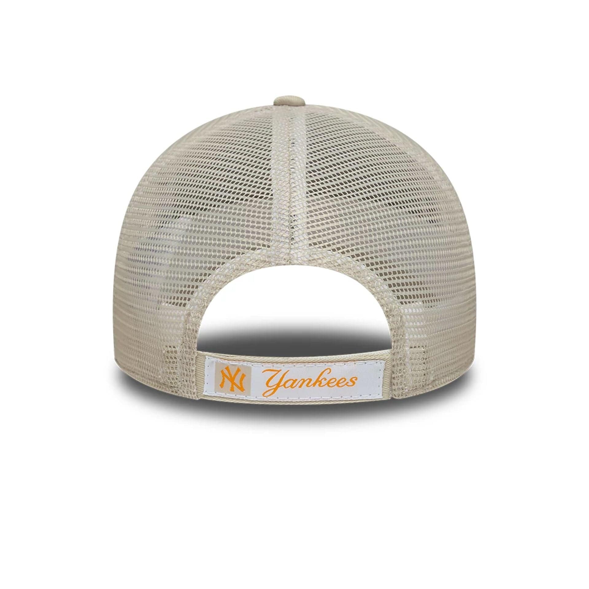 New York Yankees Youth MLB Homefield Cream 9FORTY Trucker Adjustable Cap - Image 4