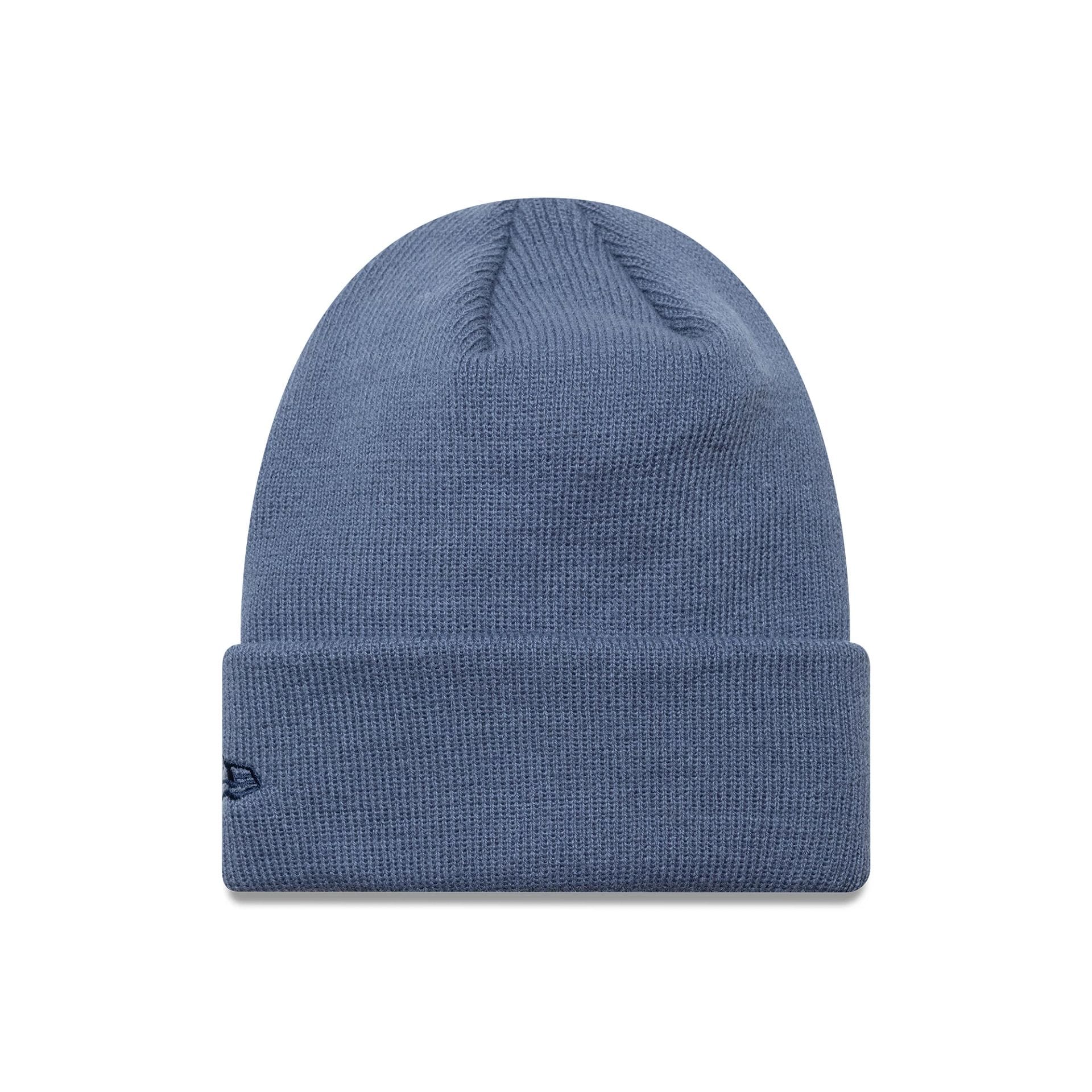 New York Yankees Youth MLB League Essential Dark Blue Cuff Knit Beanie Hat - Image 2