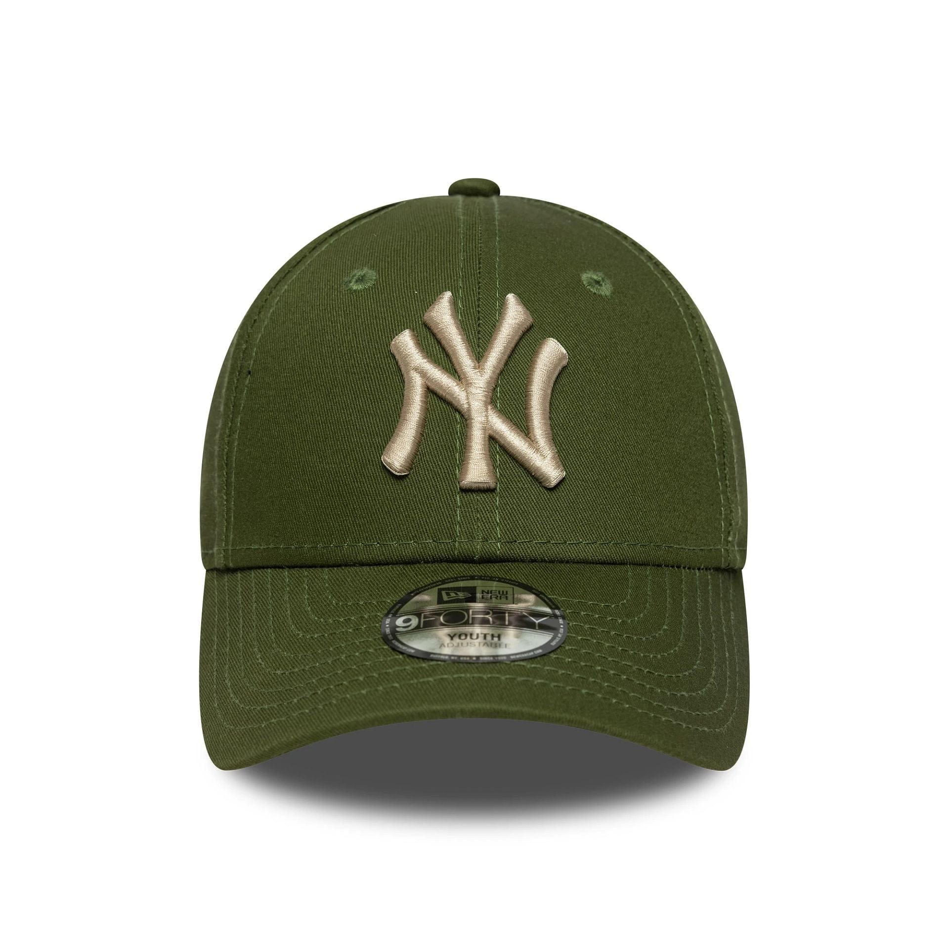 New York Yankees Youth MLB League Essential Dark Green 9FORTY Adjustable Cap - Image 2