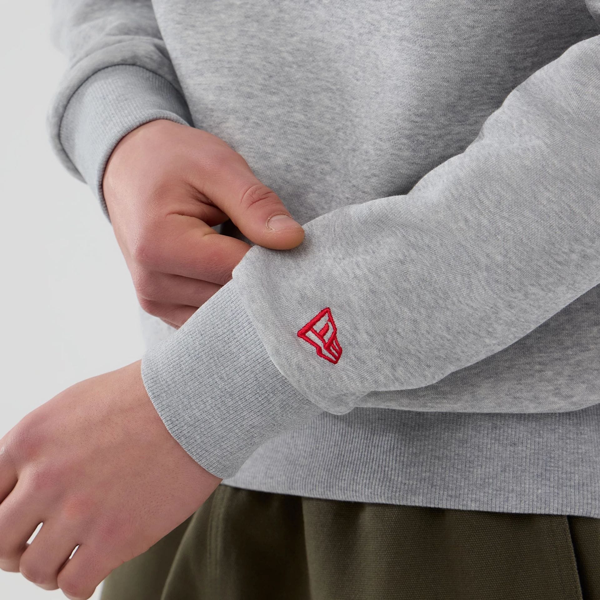 NFL Generic Logo Grey Crew Neck Sweater - Image 5