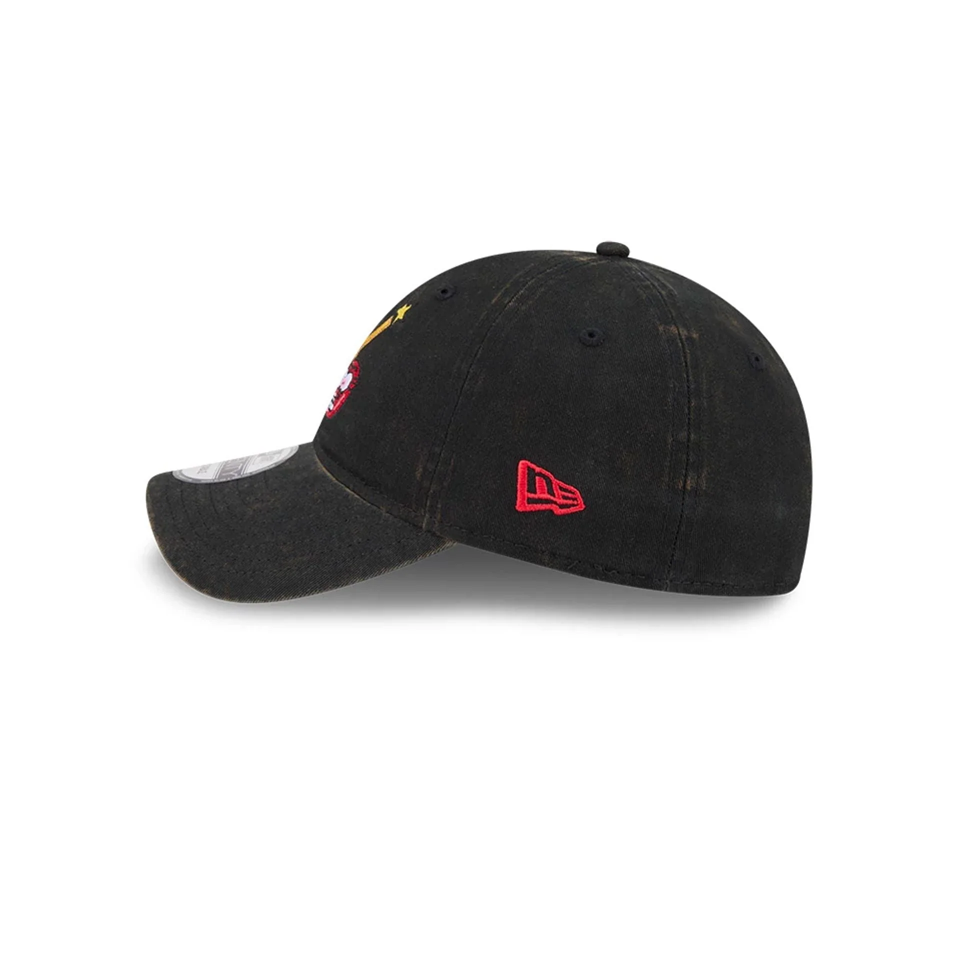 Nickelodeon Fairly Oddparents Acid Wash Black 9TWENTY Adjustable Cap - Image 5