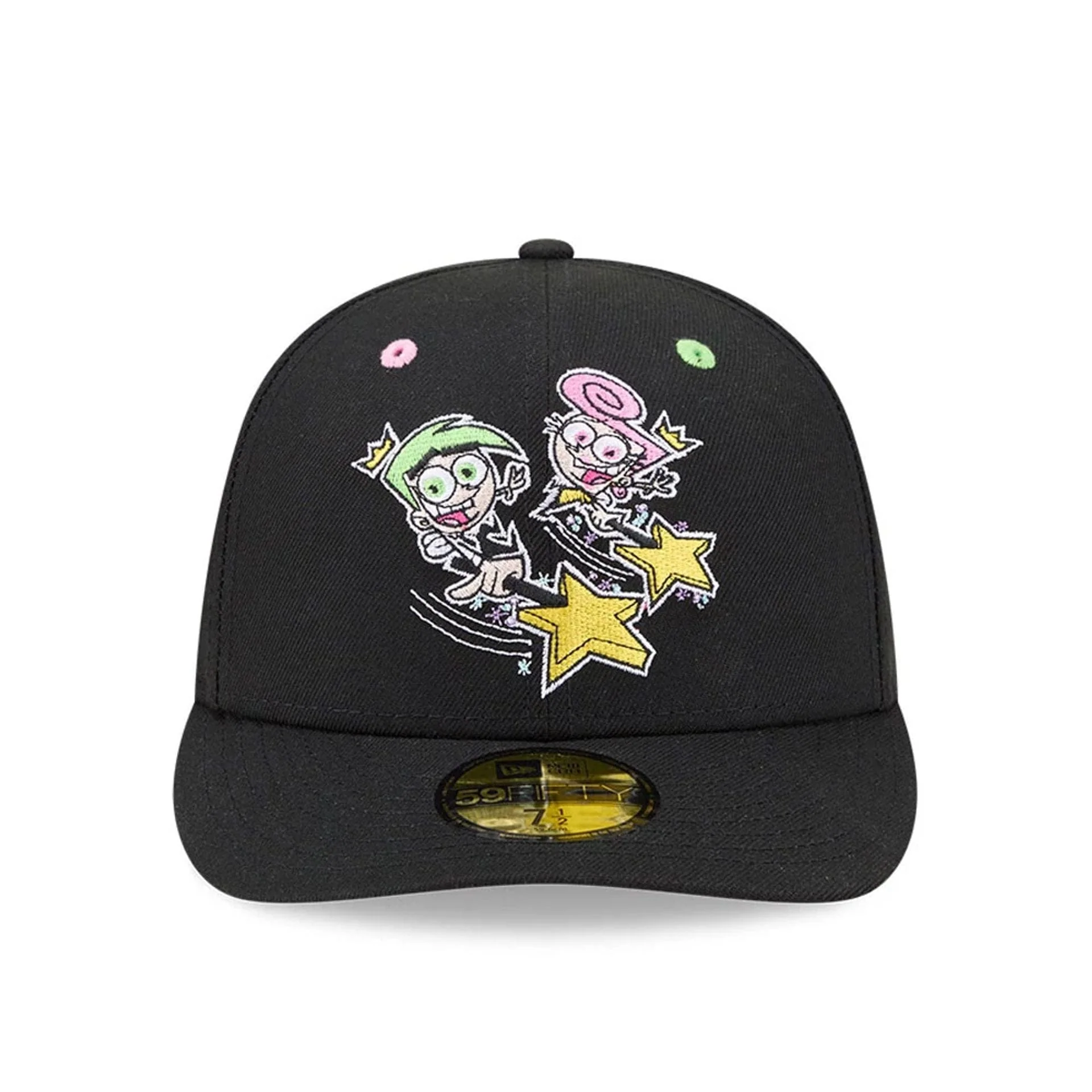 Nickelodeon Fairly Oddparents Black 59FIFTY Fitted Cap - Image 3