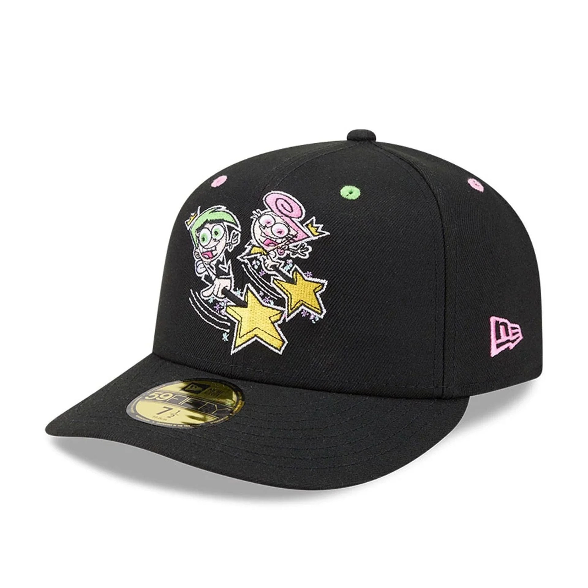 Nickelodeon Fairly Oddparents Black 59FIFTY Fitted Cap - Image 4