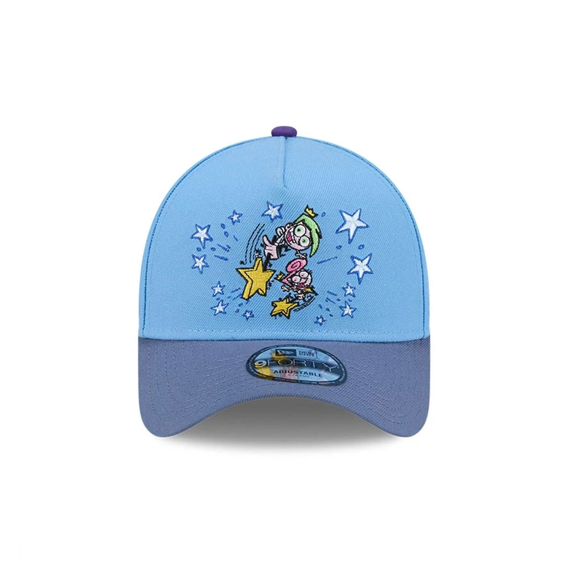 Nickelodeon Fairly Oddparents Pastel Blue 9FORTY A-Frame Adjustable Cap - Image 3