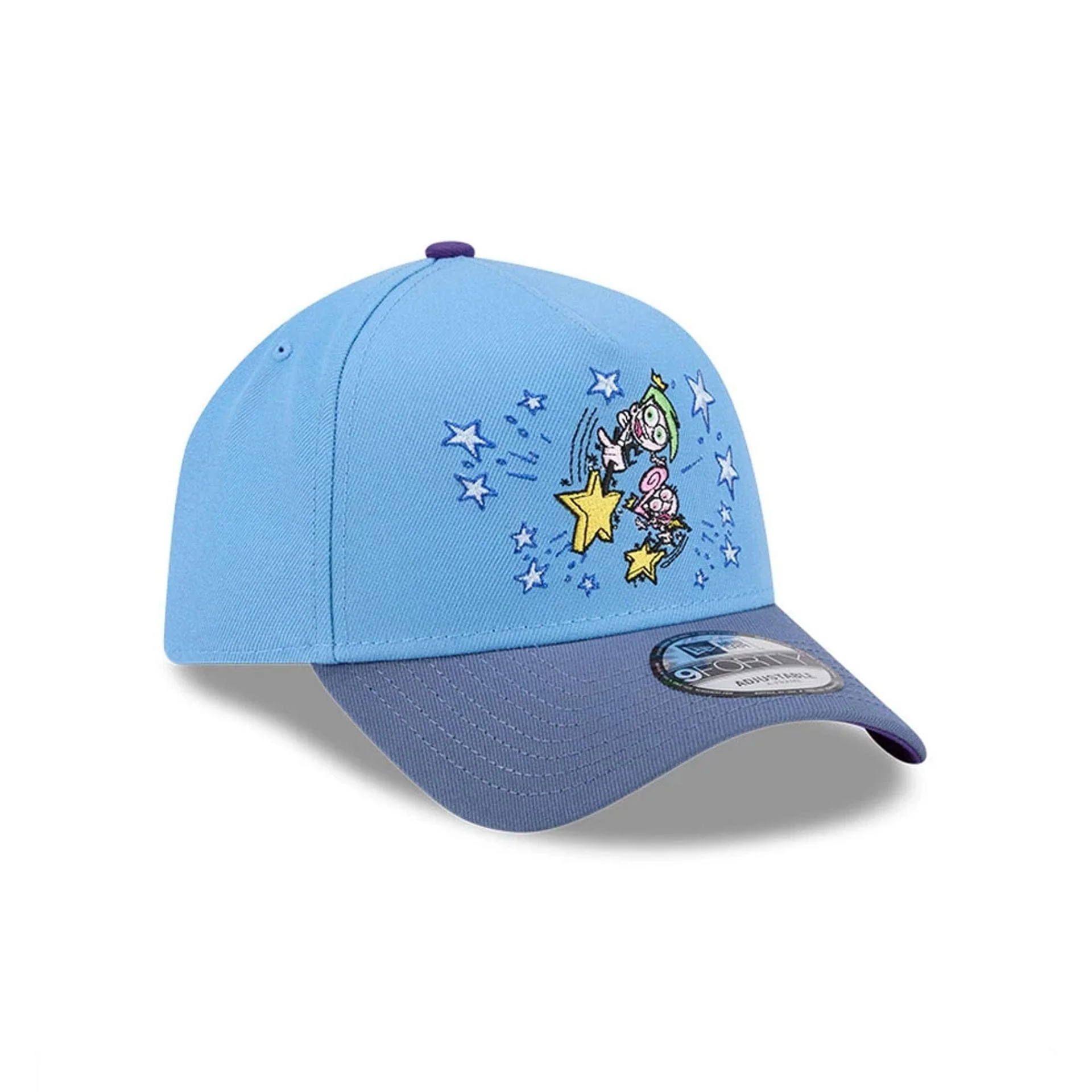 Nickelodeon Fairly Oddparents Pastel Blue 9FORTY A-Frame Adjustable Cap - Image 4