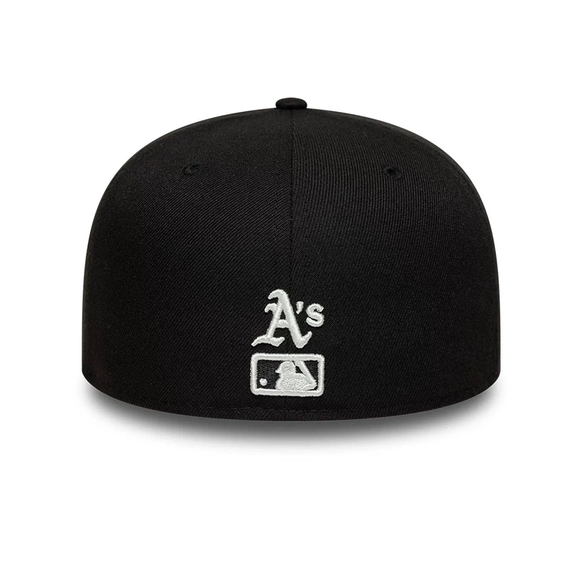 Oakland Athletics MLB Faux Pearl Black 59FIFTY Fitted Cap - Image 5