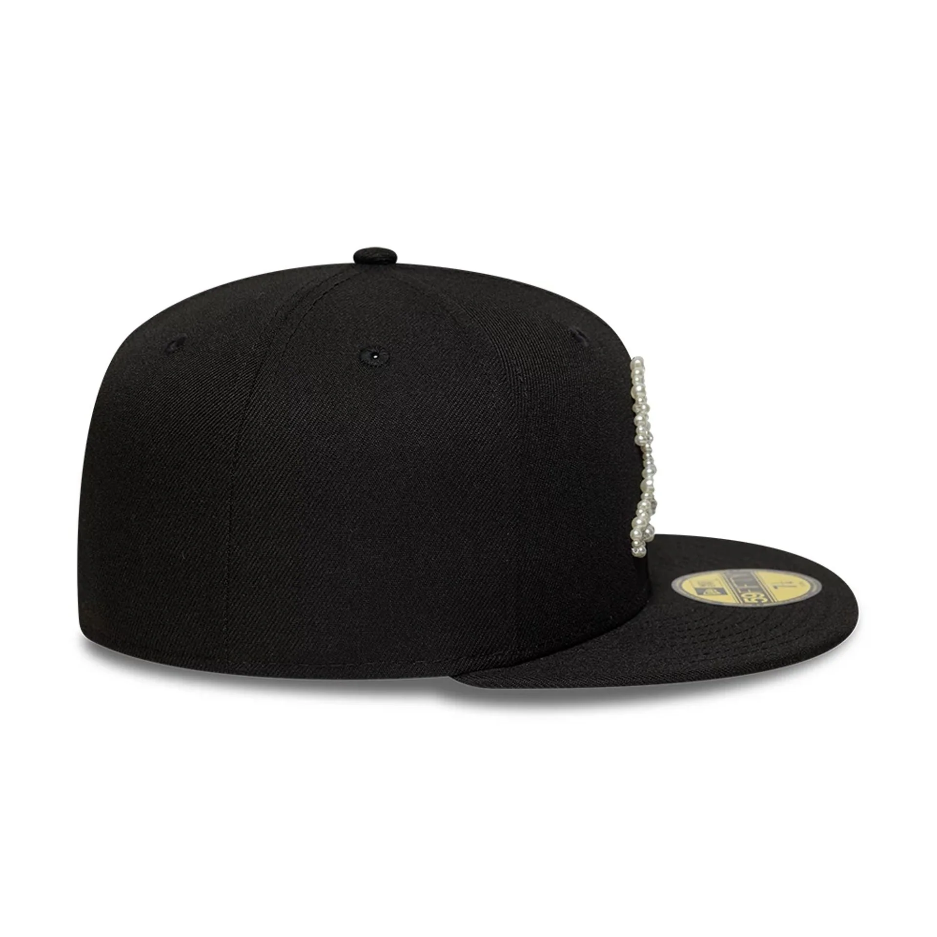 Oakland Athletics MLB Faux Pearl Black 59FIFTY Fitted Cap - Image 7