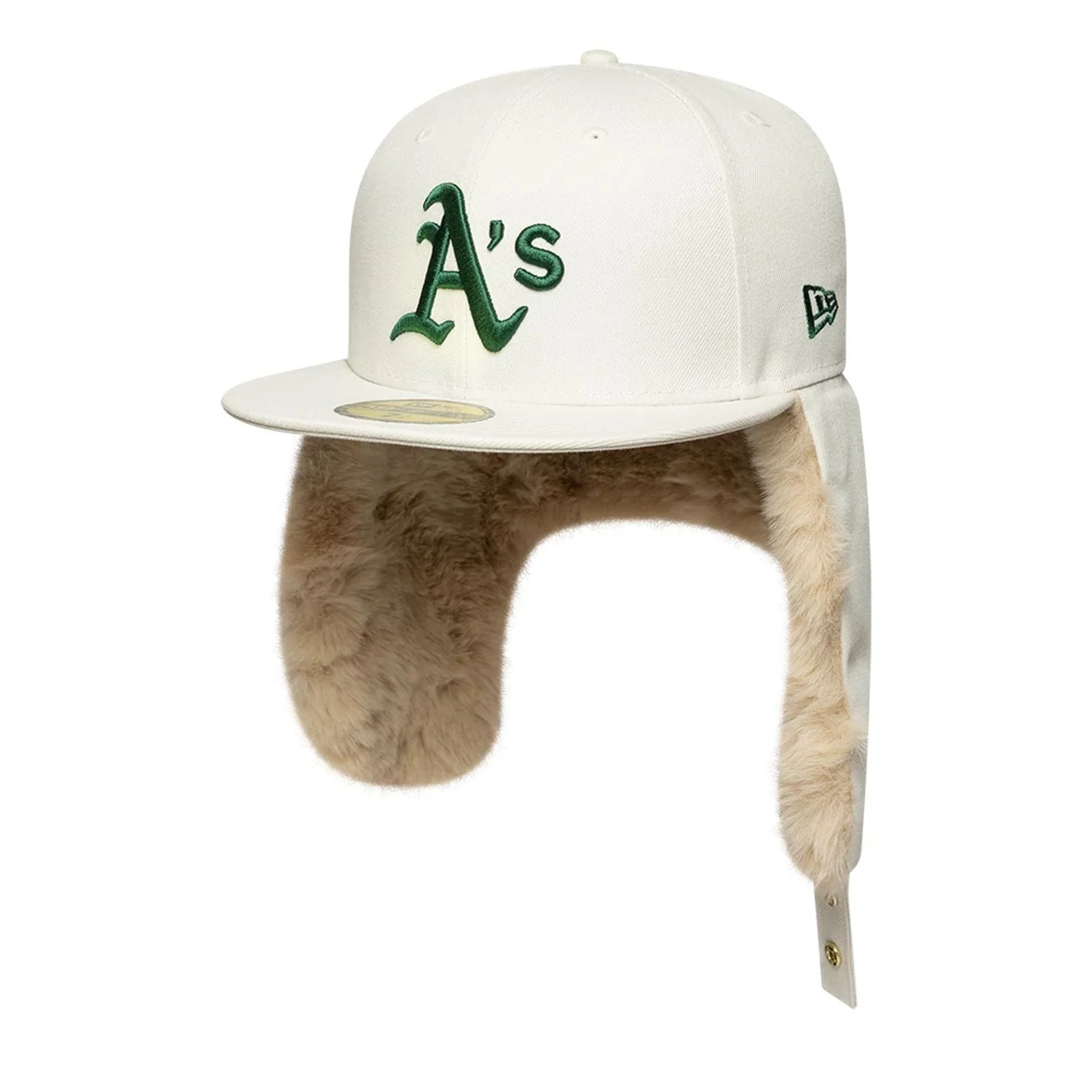 Oakland Athletics MLB World Series Cream Dogear 59FIFTY Fitted Cap - Image 8