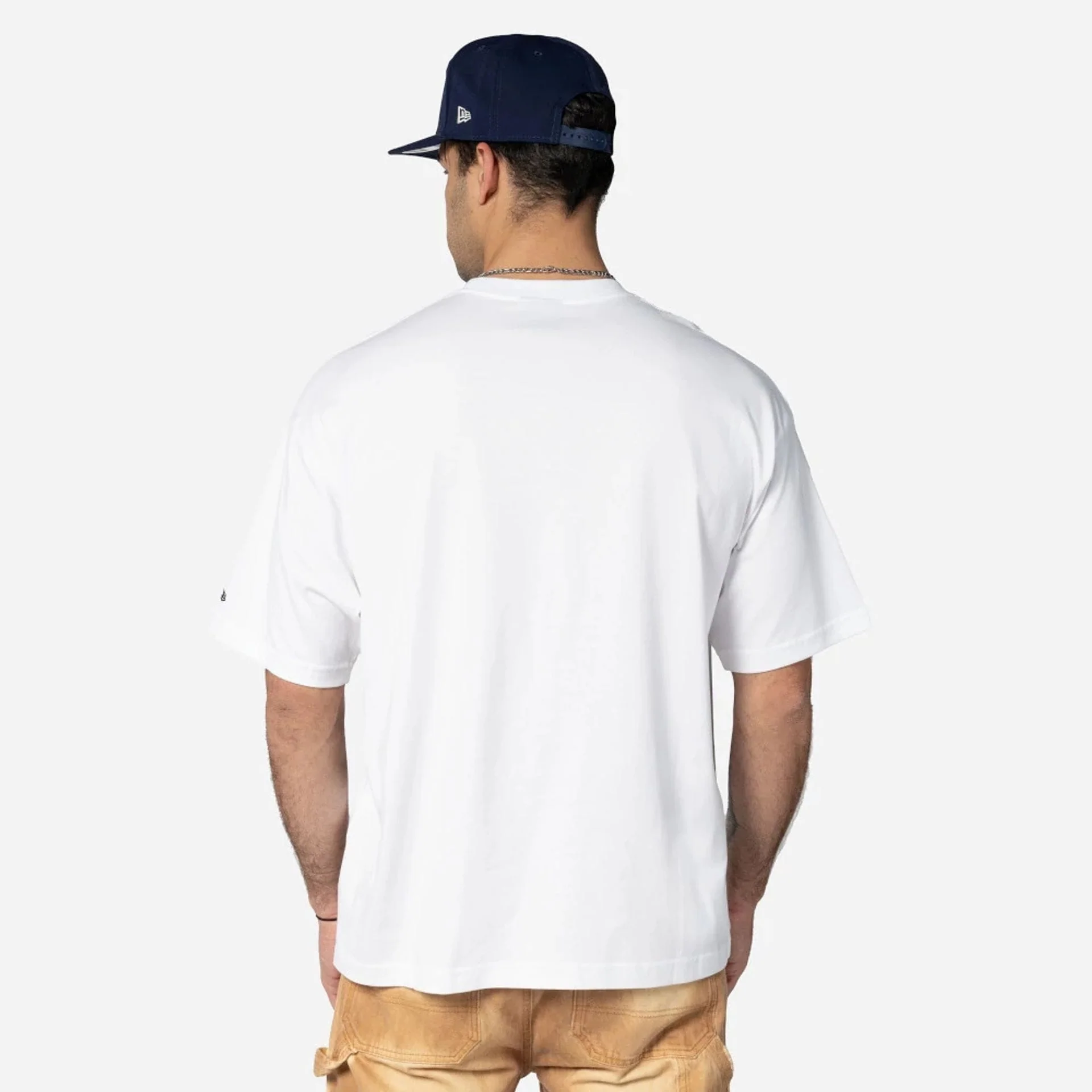 Oakland Athletics VS LA Dodgers MLB Dueling Logos Sport Classic White T-Shirt - Image 5