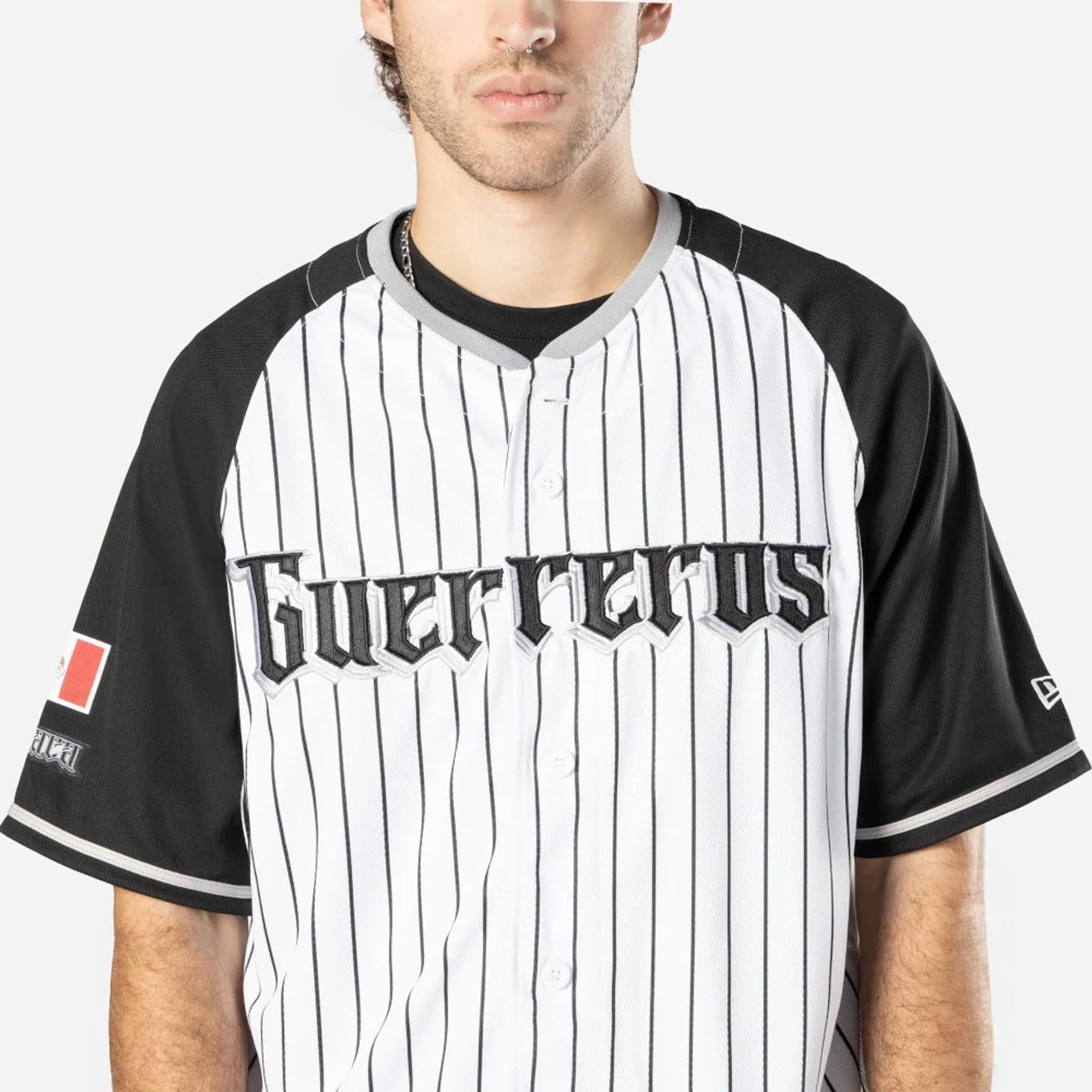 Oaxaca Guerreros Mexico LMB On Field White On-Field Jersey - Image 3