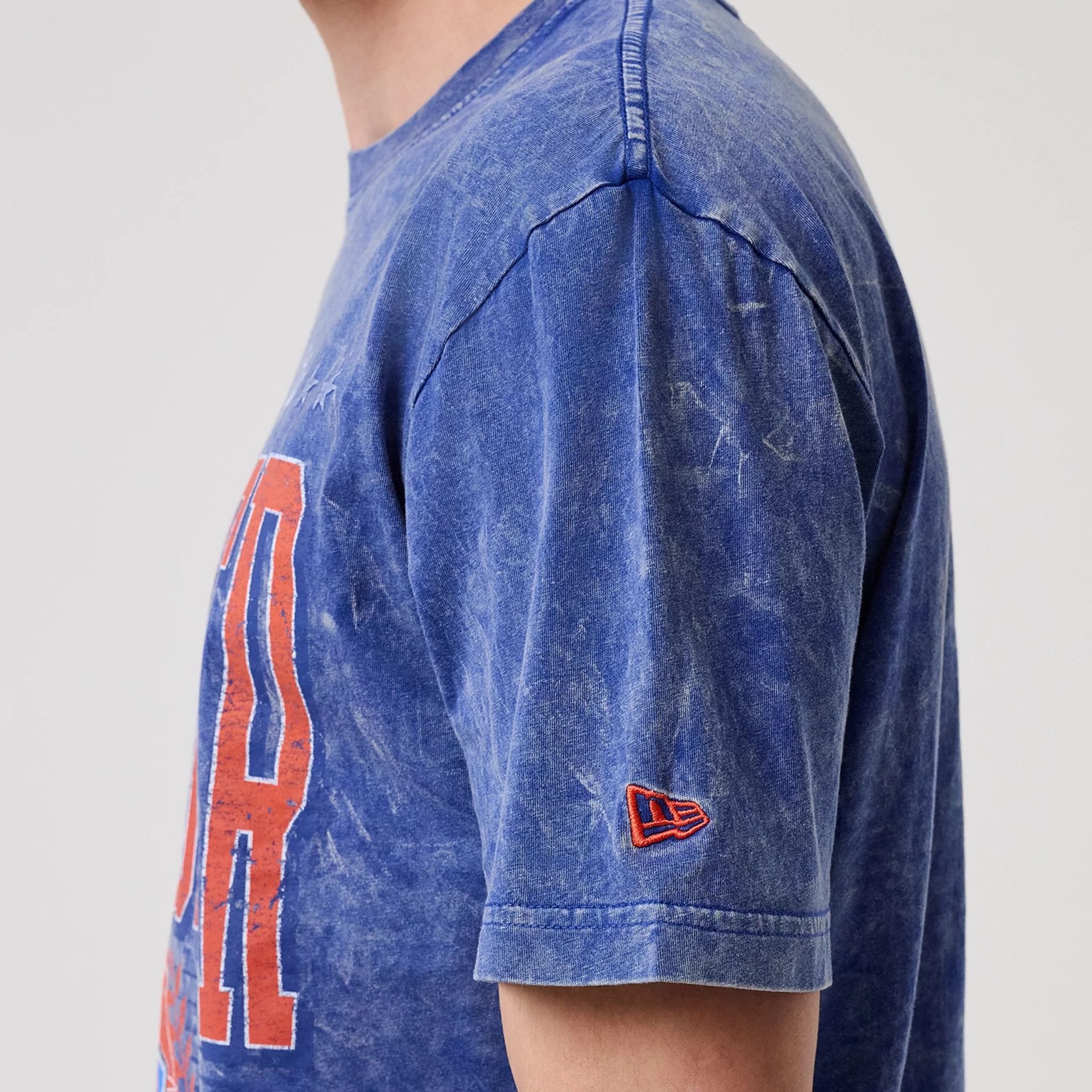 Oklahoma City Thunder NBA Blue T-Shirt - Image 6