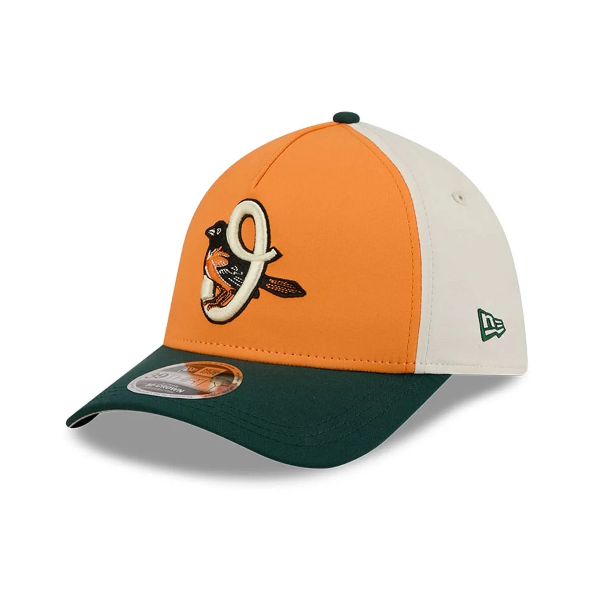 Orioles MLB City Connect Orange 39THIRTY M-Crown A-Frame Stretch Fit Cap - Image 4