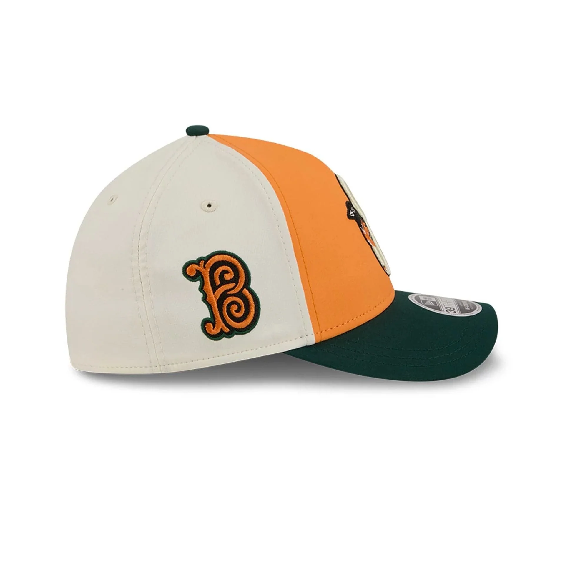 Orioles MLB City Connect Orange 39THIRTY M-Crown A-Frame Stretch Fit Cap - Image 5