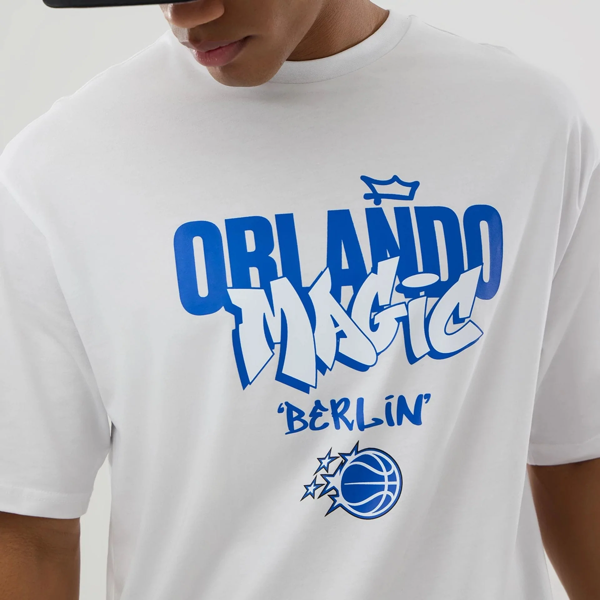 Orlando Magic NBA Berlin Game 2026 White Oversized T-Shirt - Image 5