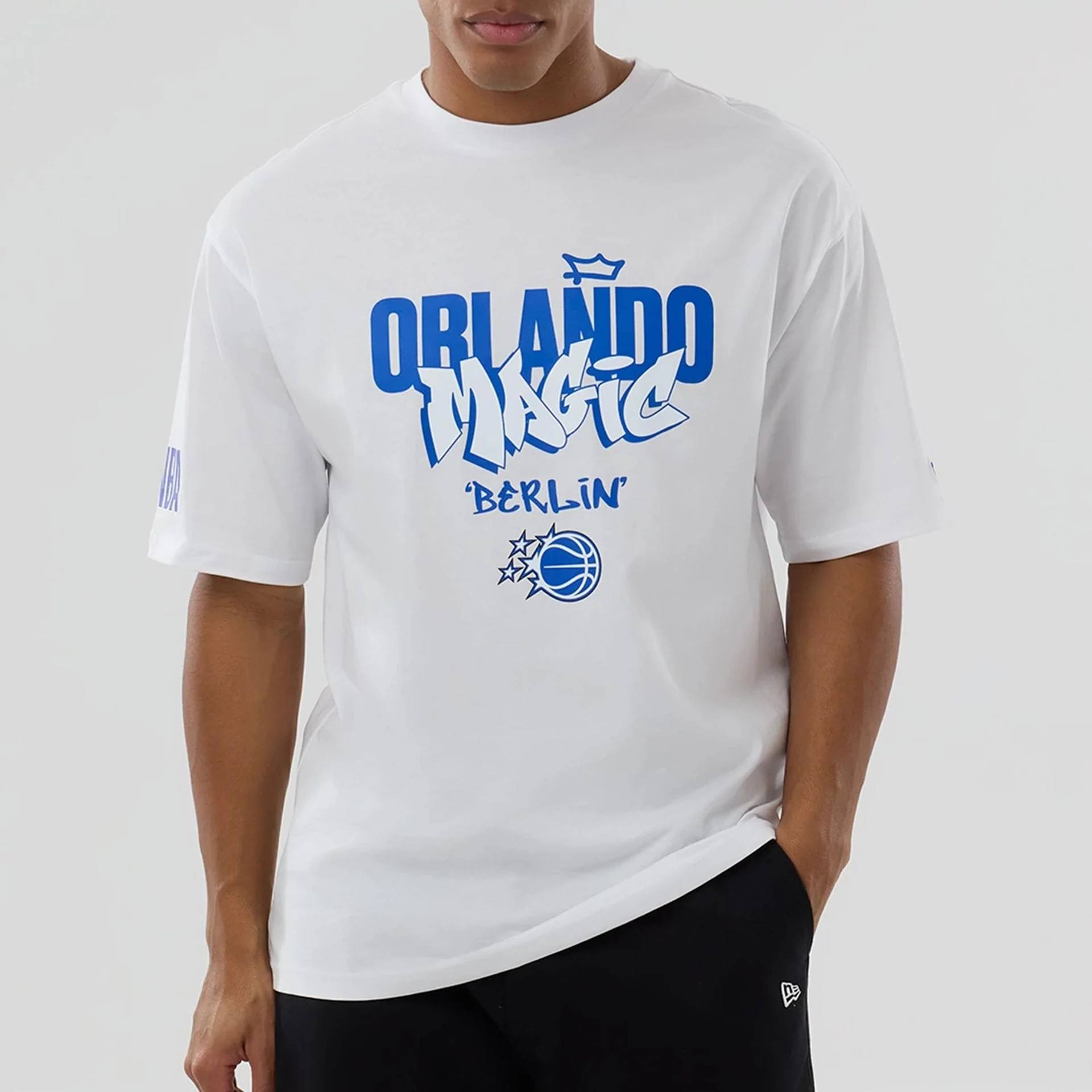 Orlando Magic NBA Berlin Game 2026 White Oversized T-Shirt - Image 6