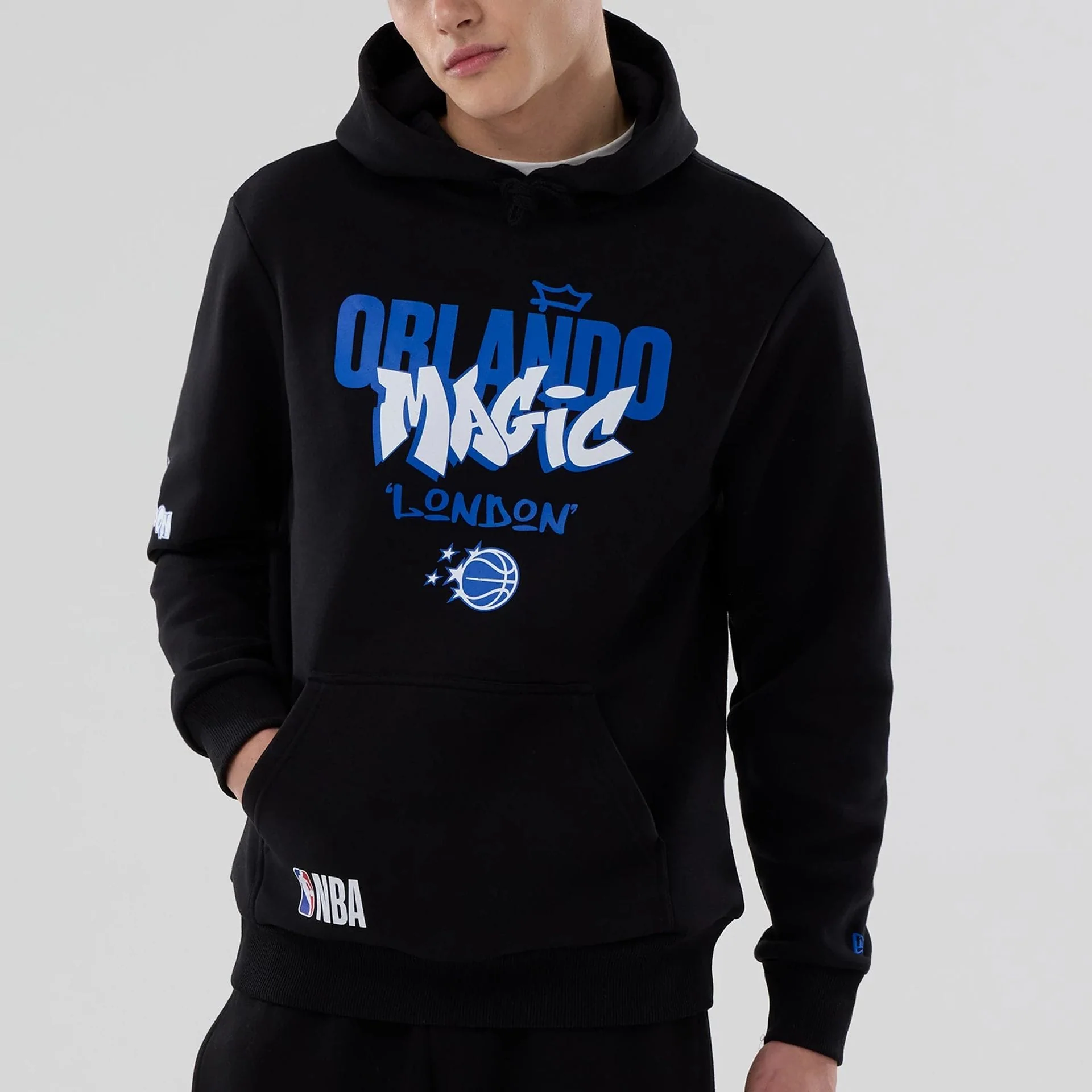 Orlando Magic NBA London Game 2026 Black Pullover Hoodie - Image 3