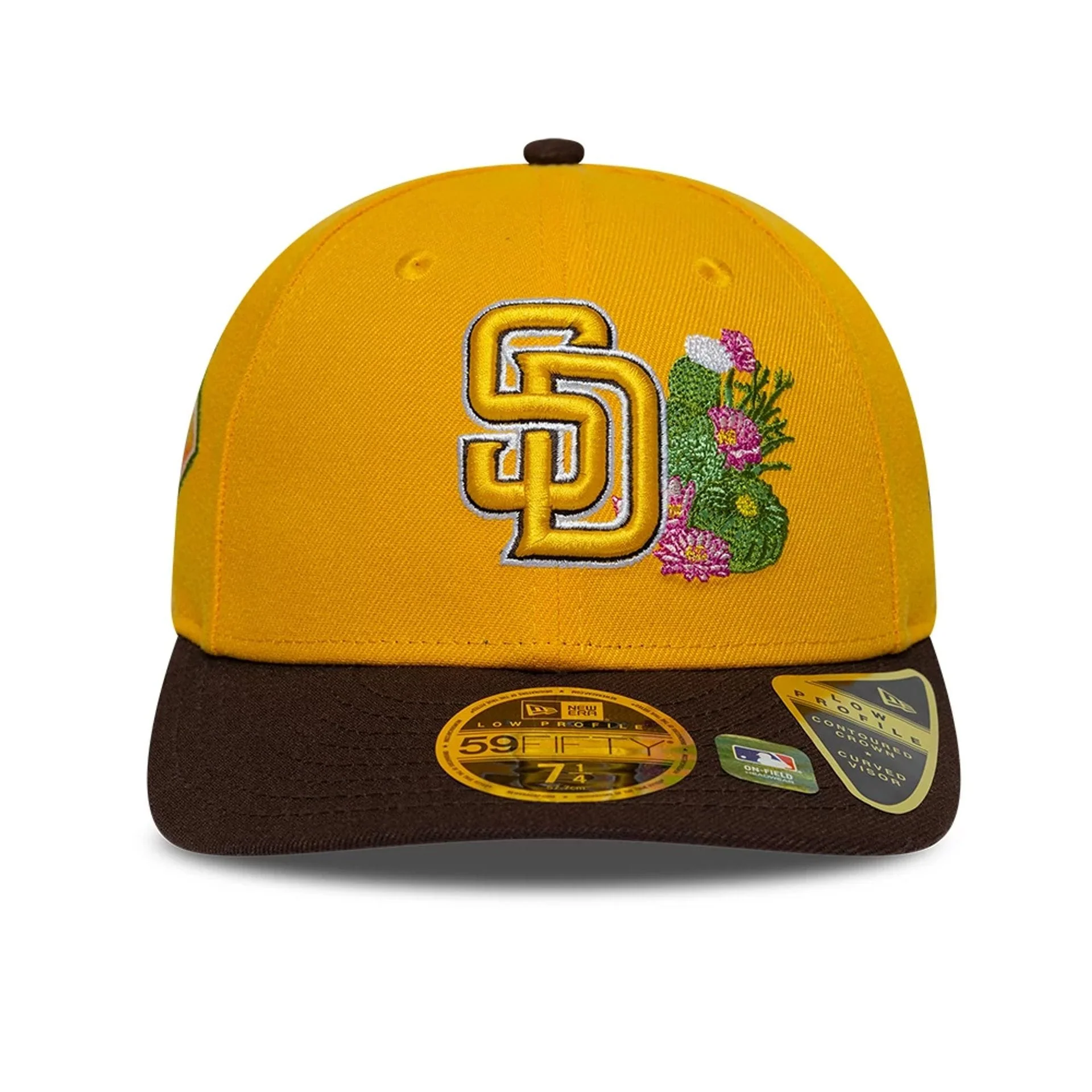 Padres MLB Spring Training 2026 Yellow Low Profile 59FIFTY Fitted Cap - Image 3
