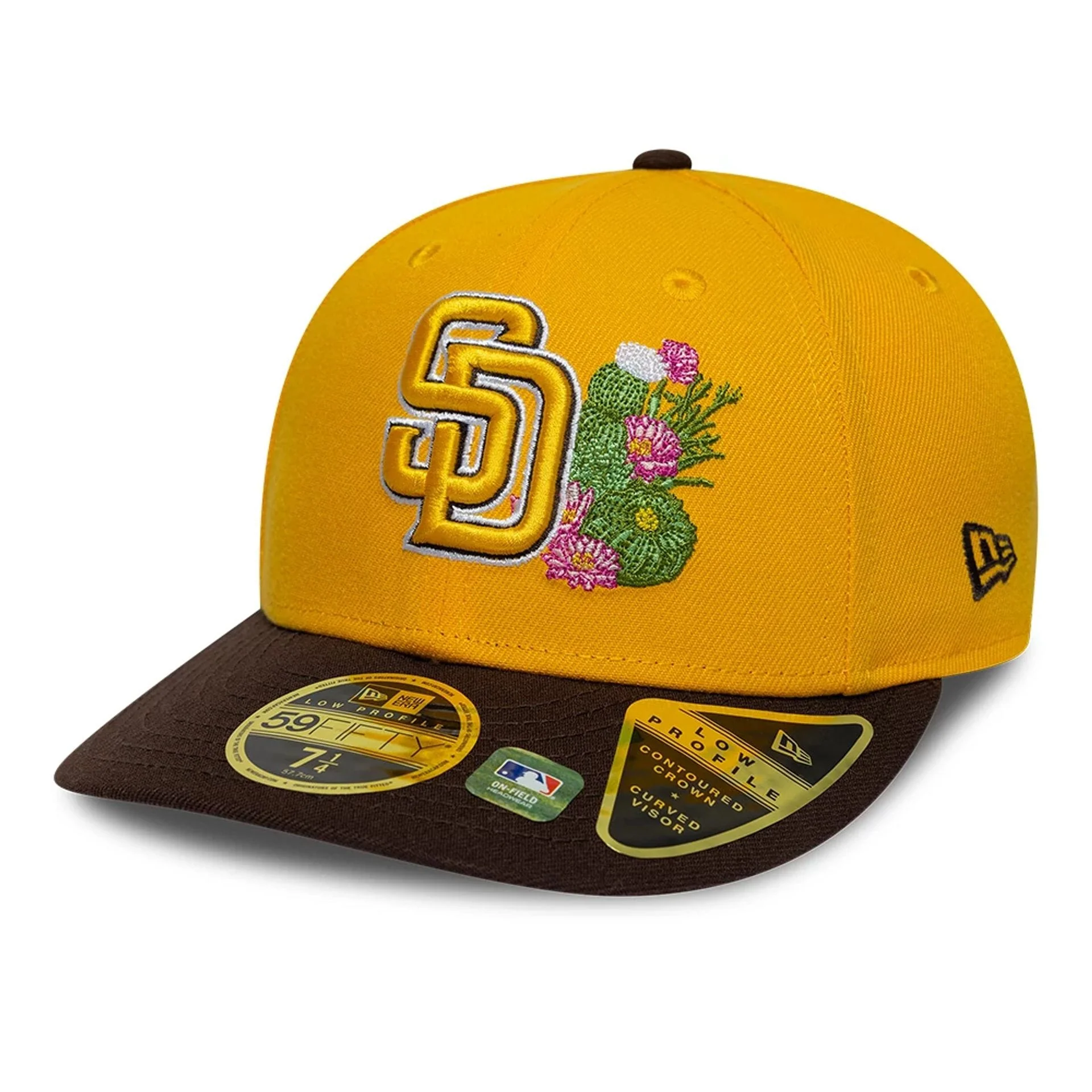 Padres MLB Spring Training 2026 Yellow Low Profile 59FIFTY Fitted Cap - Image 4
