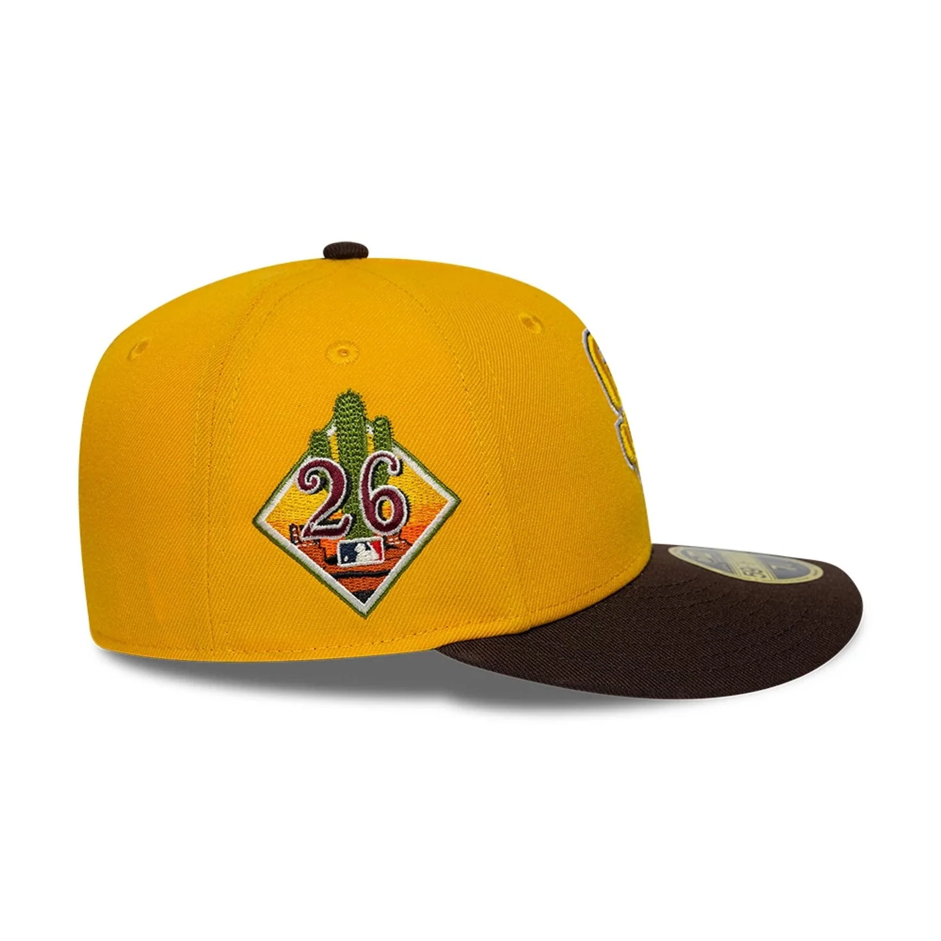 Padres MLB Spring Training 2026 Yellow Low Profile 59FIFTY Fitted Cap - Image 5