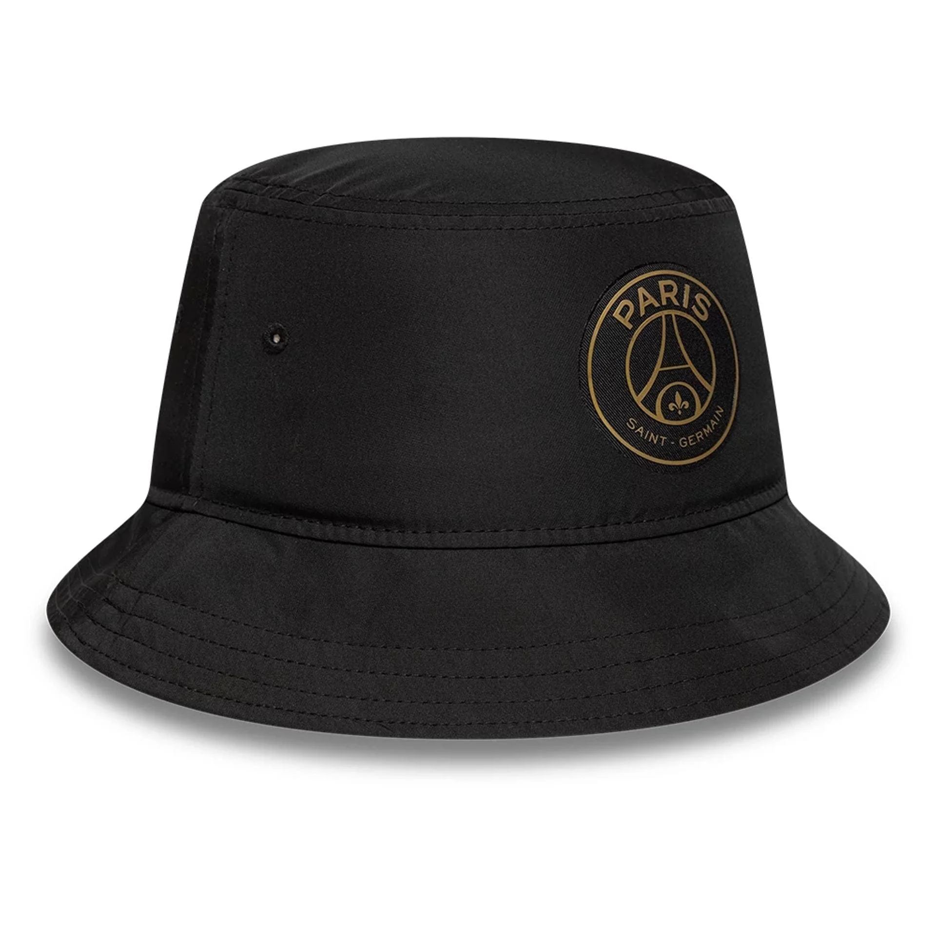 Paris Saint Germain Black Gold Bucket Hat - Image 3