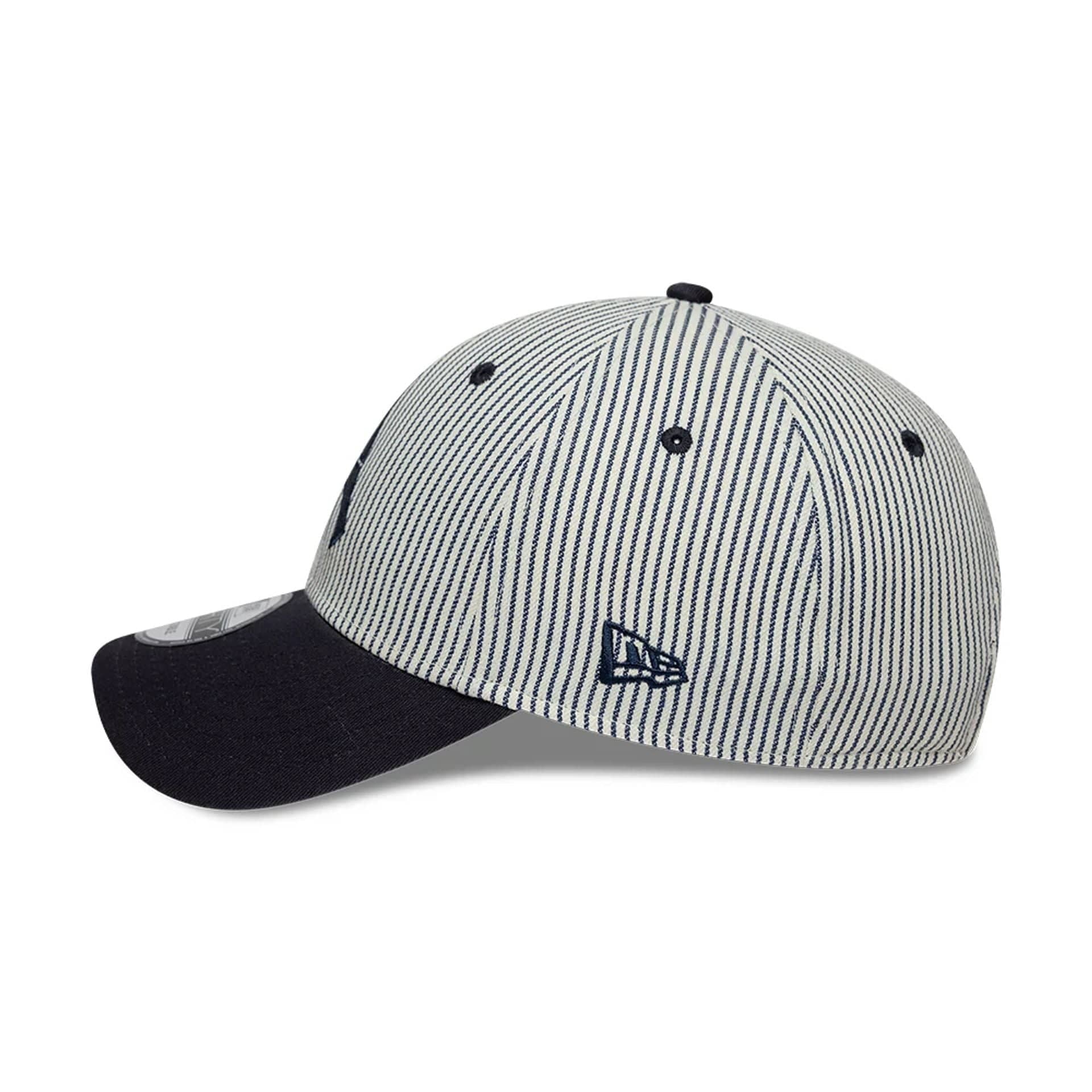 Paris Saint Germain Pinstripe Navy 9FORTY Adjustable Cap - Image 5