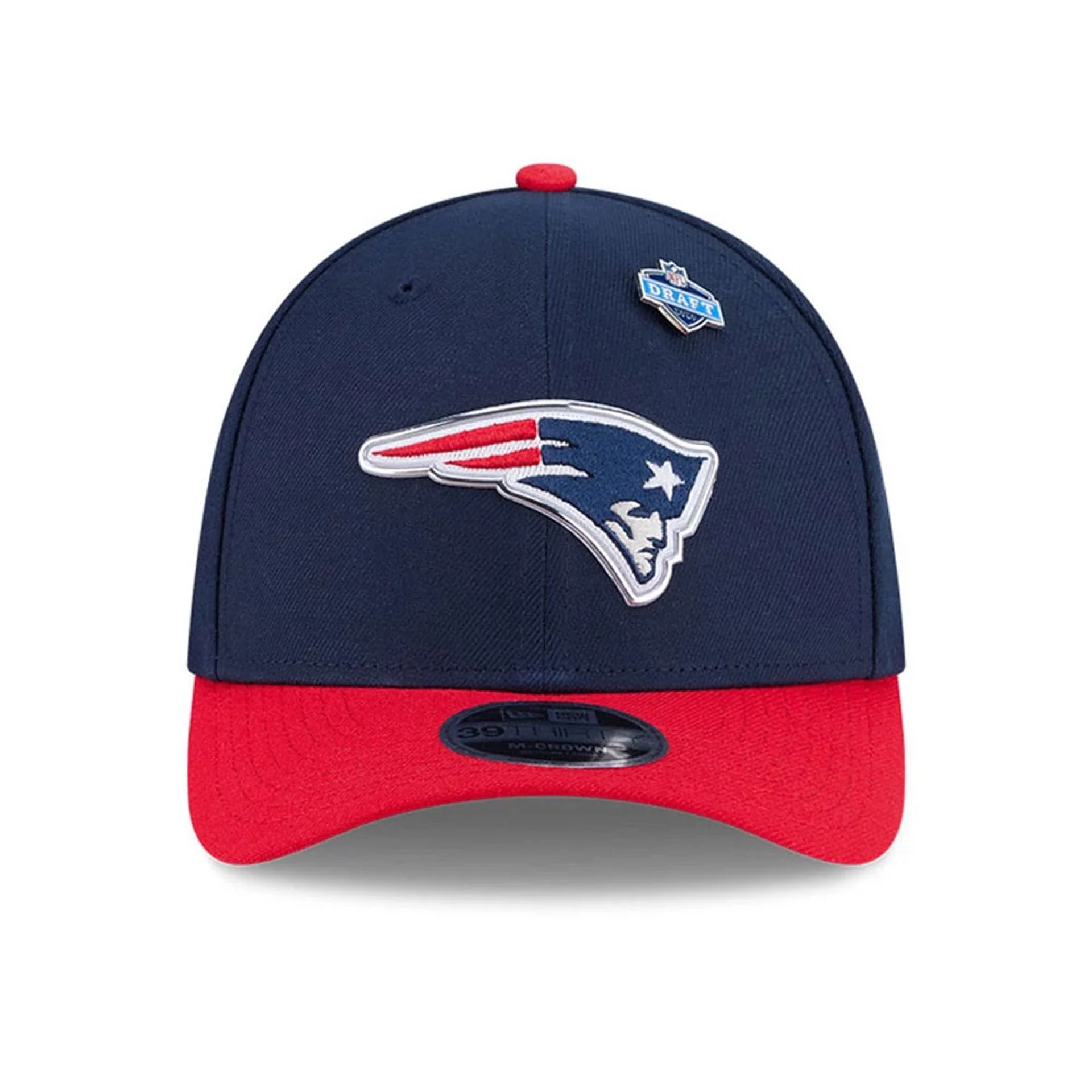 Patriots NFL Draft 2026 Dark Blue 39THIRTY M-Crown Stretch Fit Cap - Image 3
