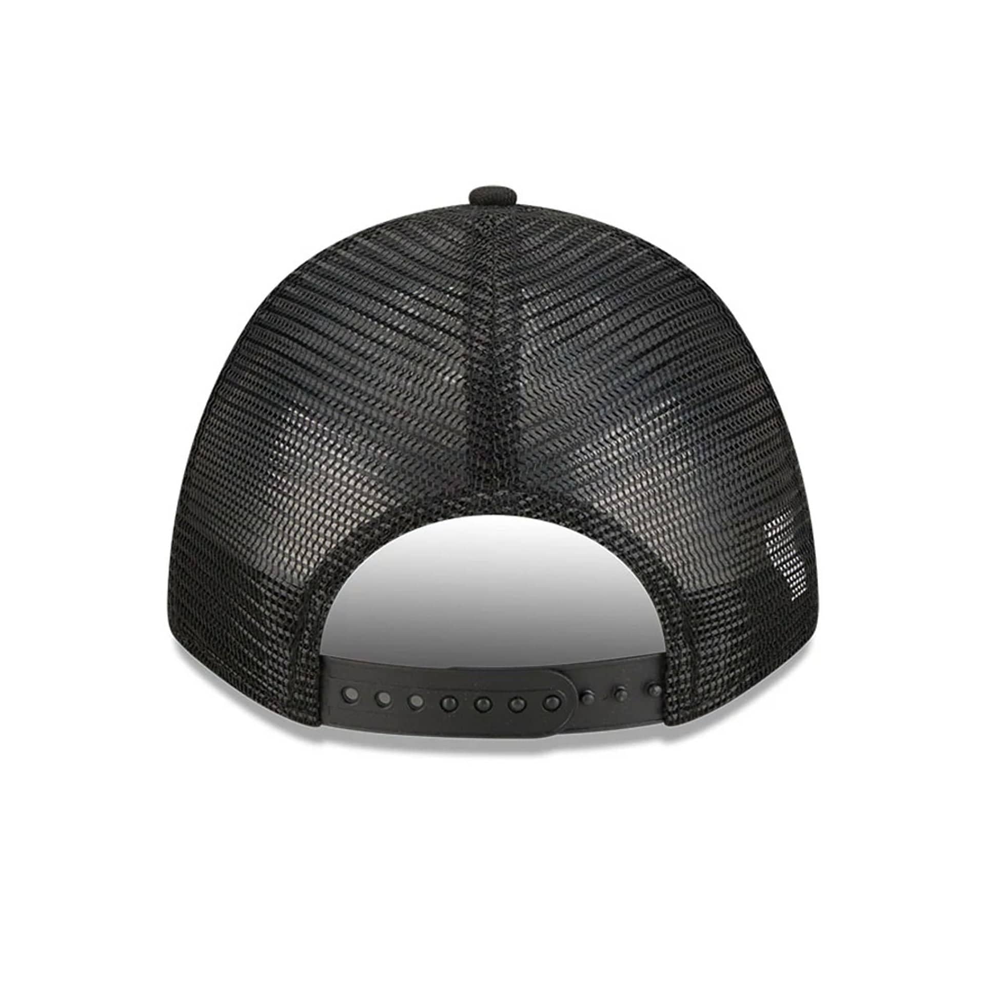 Penguins NHL Stanley Cup Black 9FORTY M-Crown A-Frame Trucker Adjustable Cap - Image 5