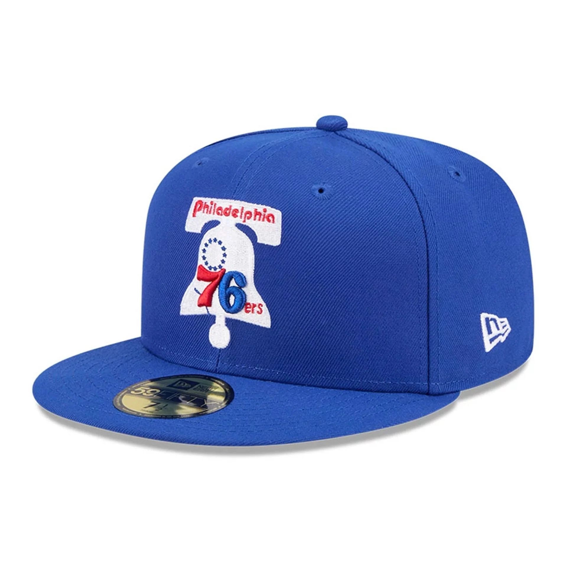 Philadelphia 76ers NBA Hardwood Classic Blue 59FIFTY Fitted Cap - Image 4