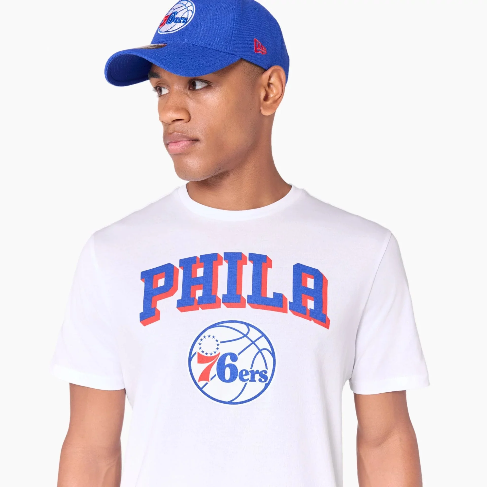 Philadelphia 76ers NBA White T-Shirt - Image 5