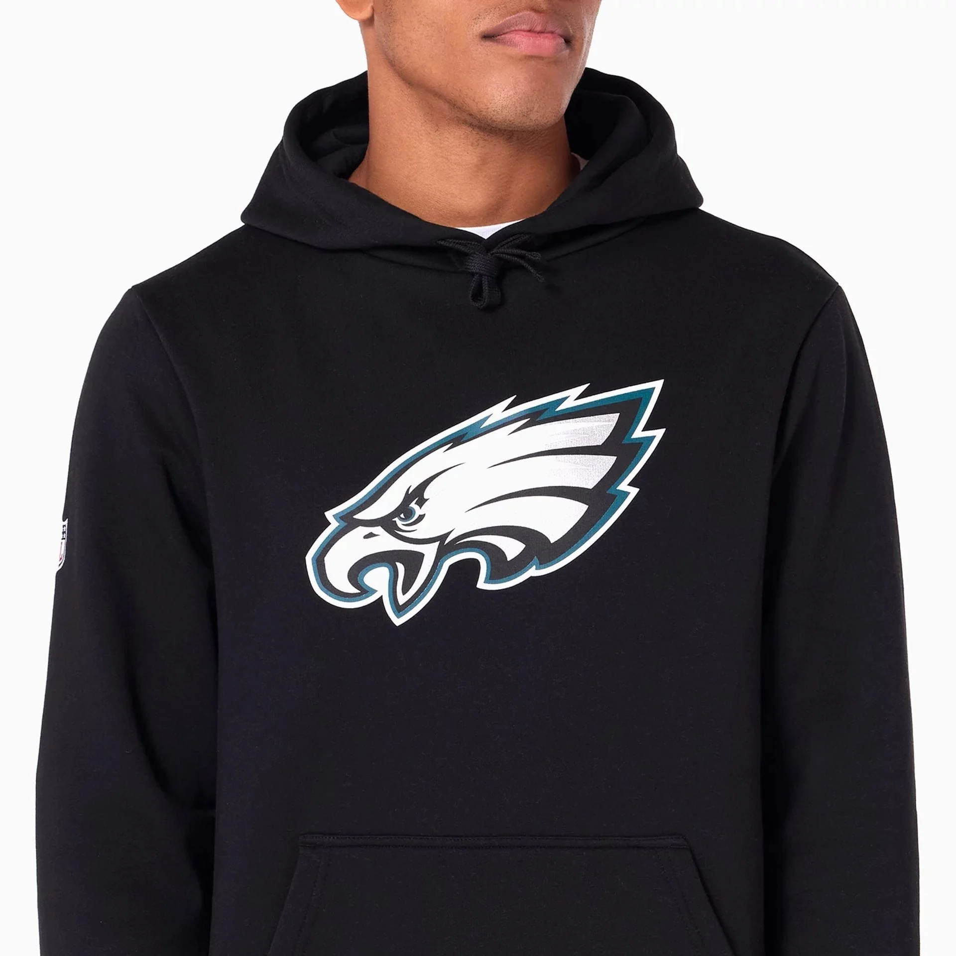 Philadelphia Eagles NFL Black Pullover Hoodie - Image 2