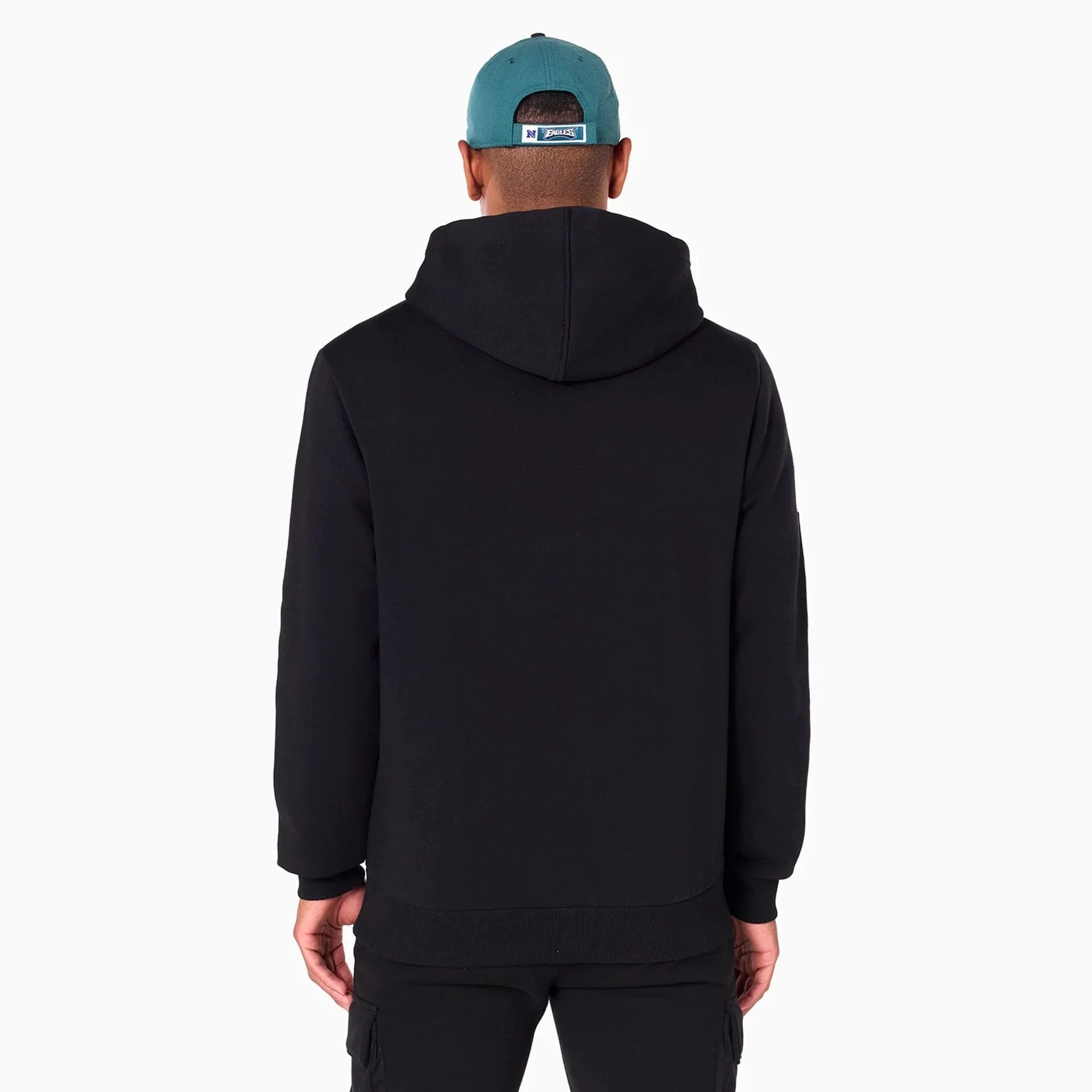 Philadelphia Eagles NFL Black Pullover Hoodie - Image 7
