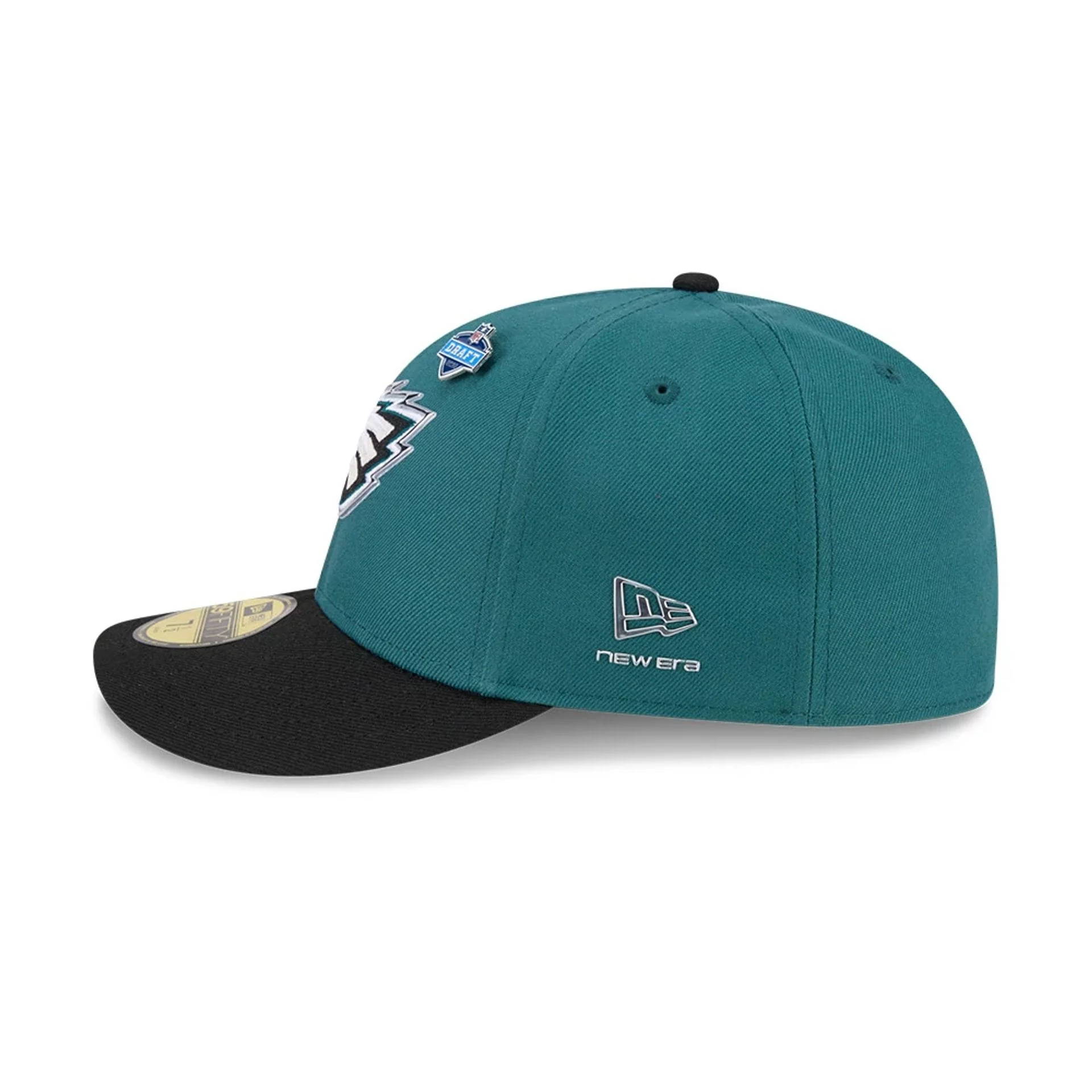 Philadelphia Eagles NFL Draft 2026 Dark Green 59FIFTY Fitted Cap - Image 6
