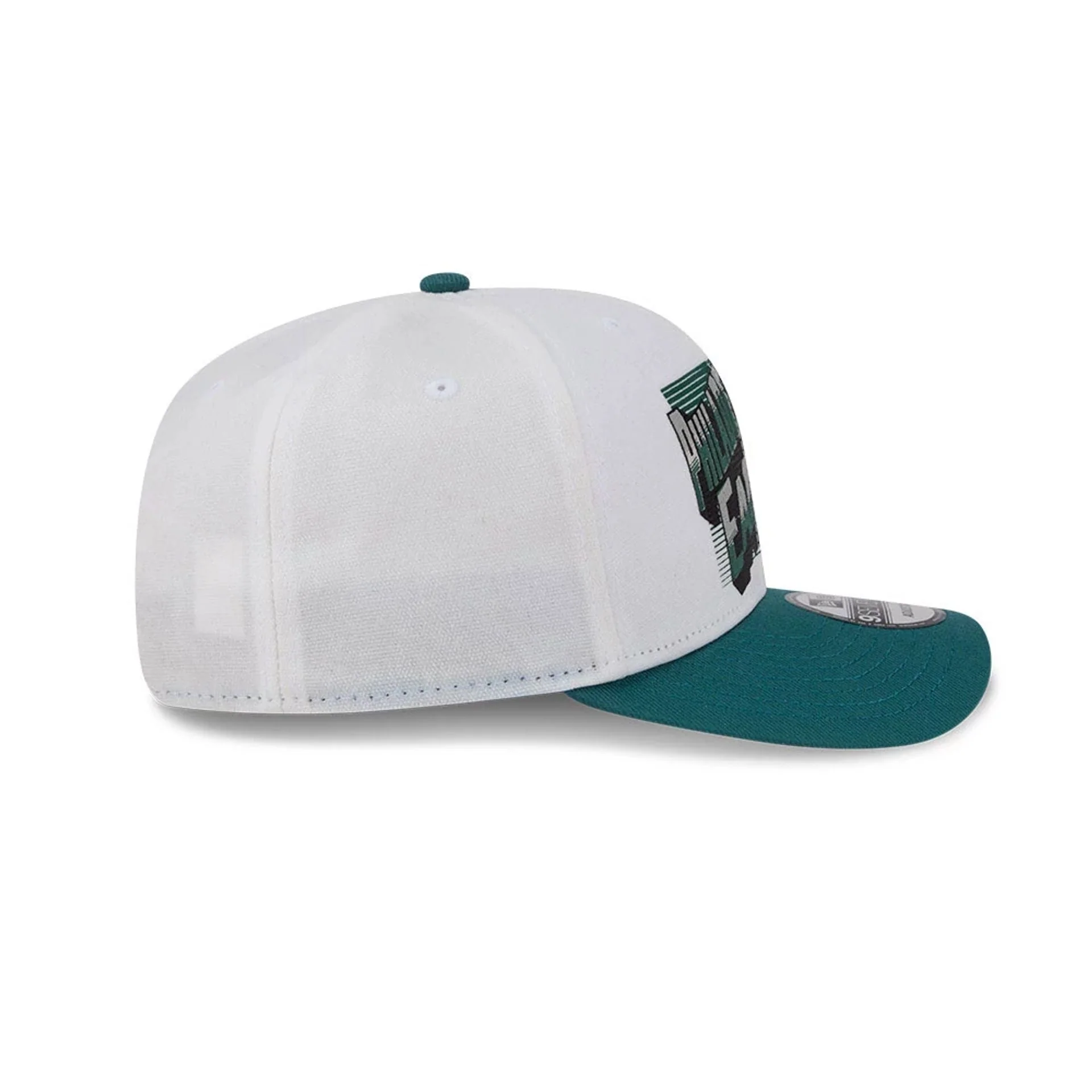 Philadelphia Eagles NFL Duck Cloth White 9SEVENTY Stretch Snap Cap - Image 5