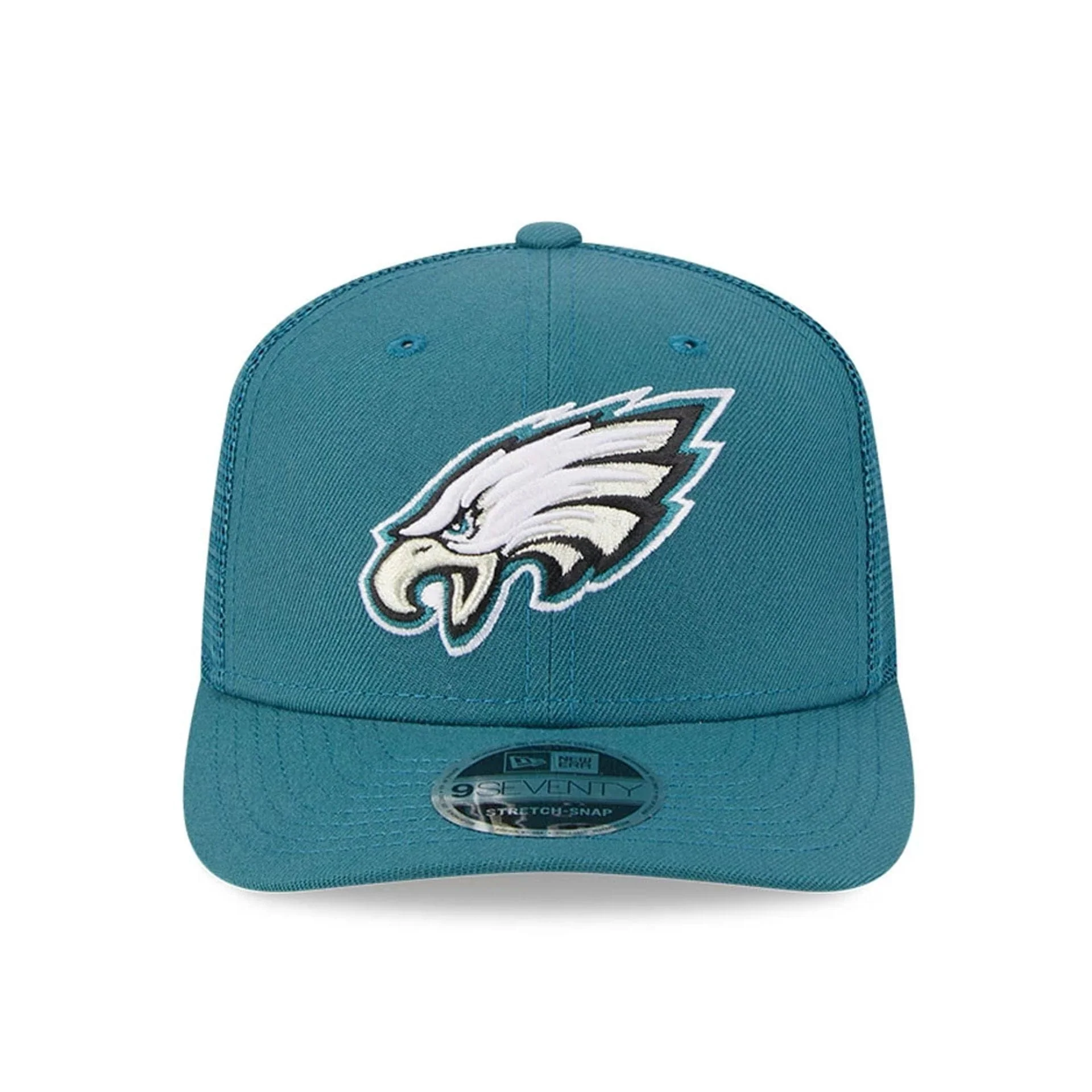 Philadelphia Eagles NFL Evergreen Dark Green 9SEVENTY Stretch Snap Cap - Image 3